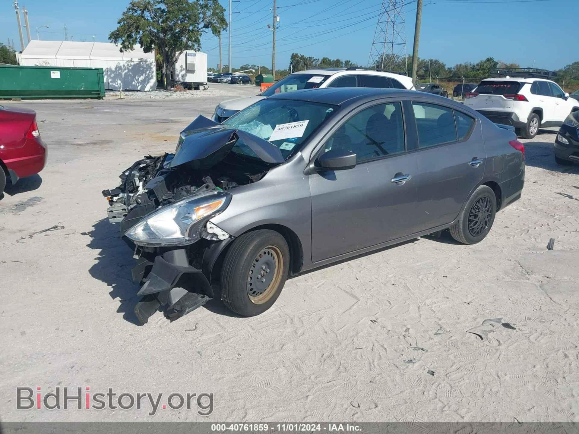 2019 NISSAN VERSA - VIN: 3N1CN7AP3KL845307 - Фото 2