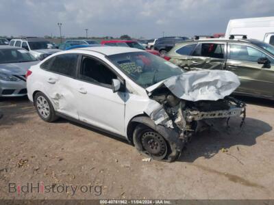 2012 Ford FOCUS SE, white — VIN 1FAHP3F21CL289732, IAAI