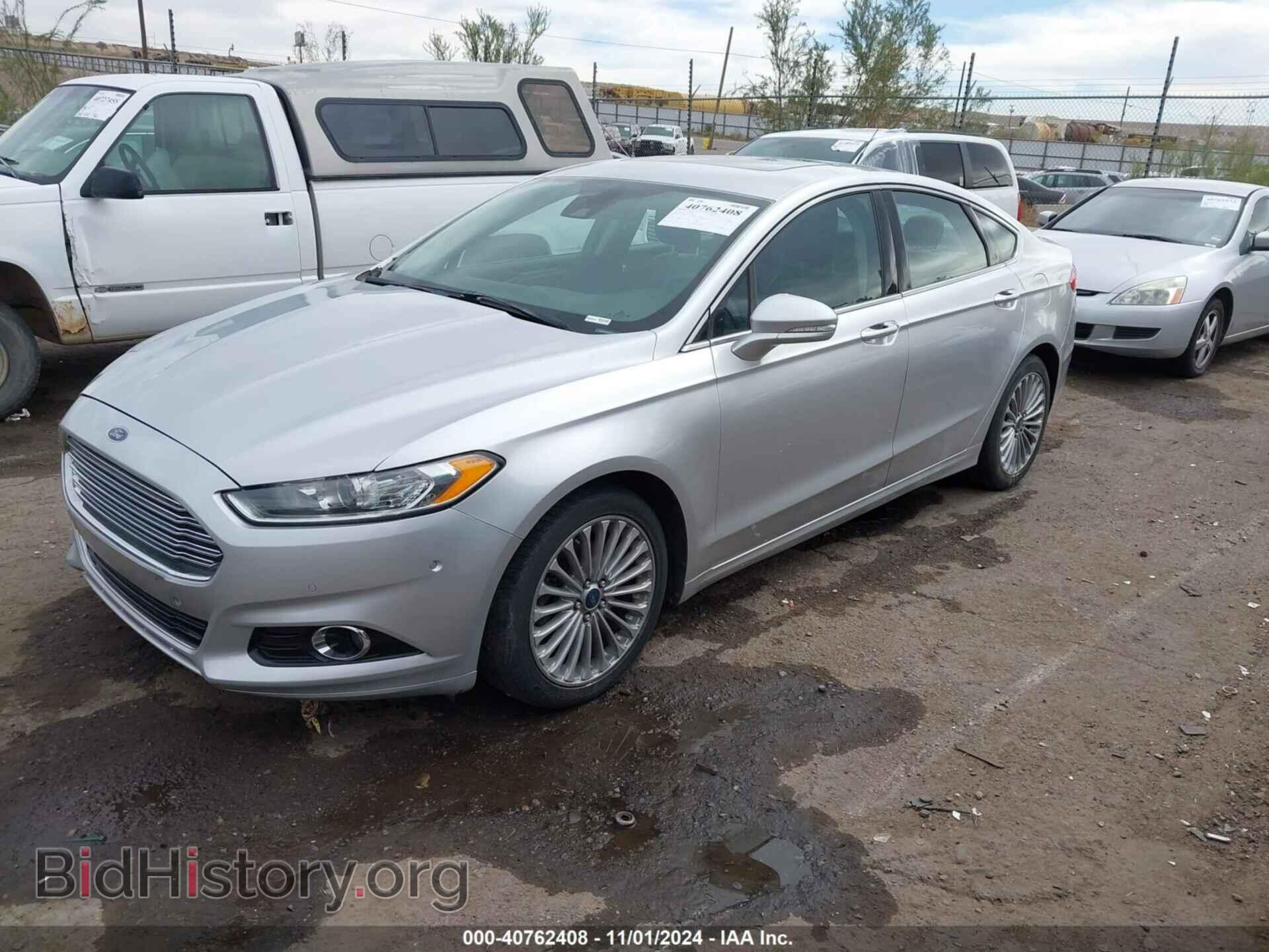 2014 FORD FUSION - VIN: 3FA6P0D99ER247853 - Фото 2
