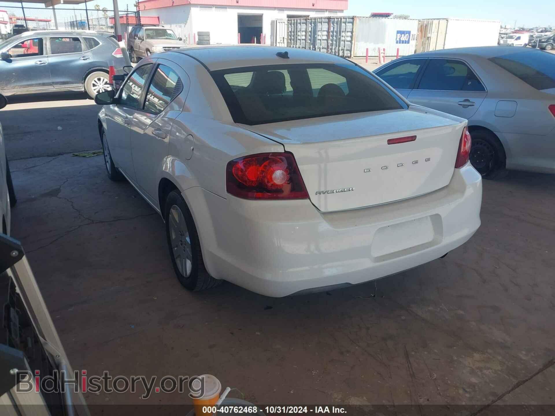 2012 DODGE AVENGER - VIN: 1C3CDZAB7CN331773 - Фото 3