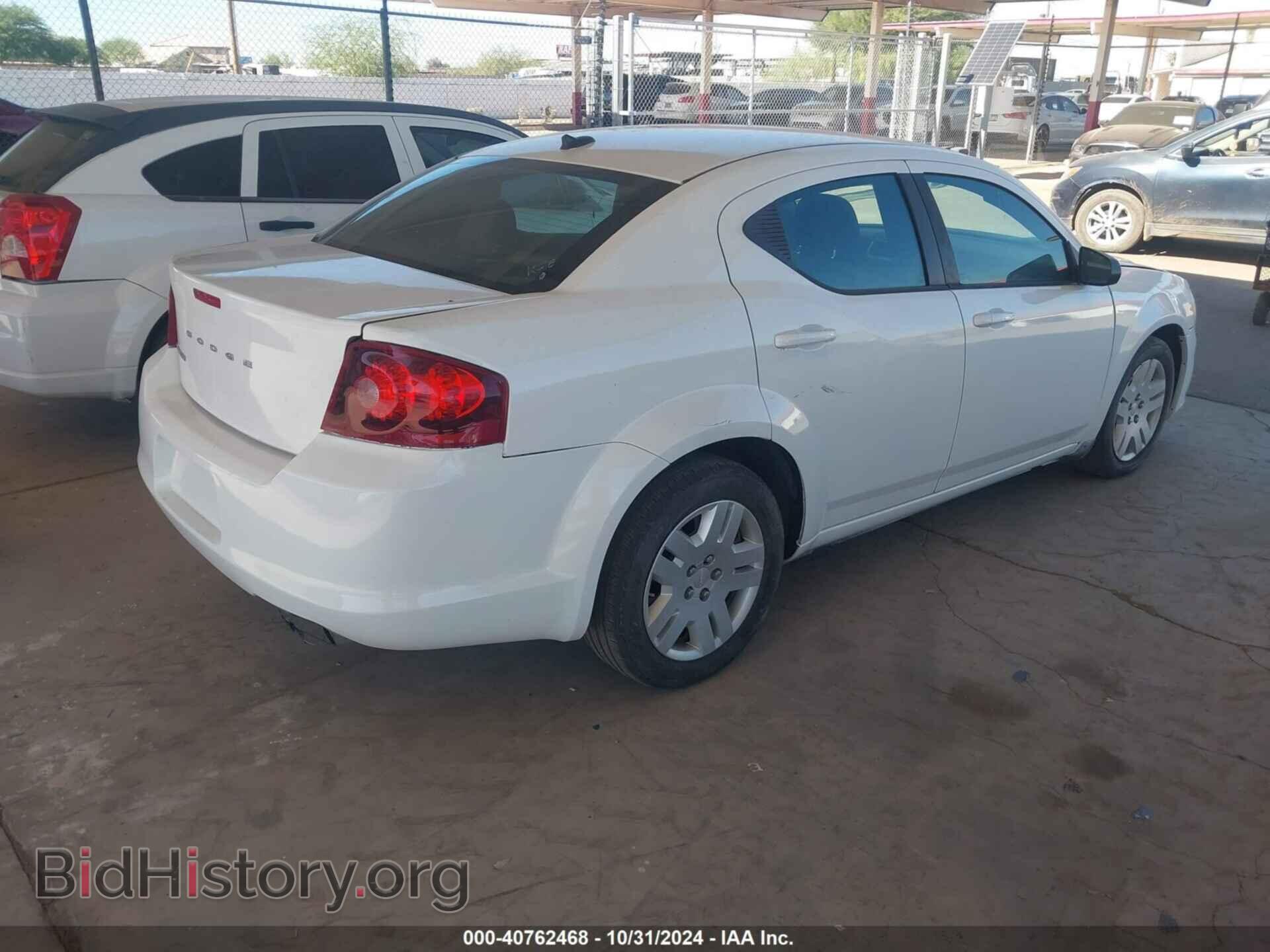2012 DODGE AVENGER - VIN: 1C3CDZAB7CN331773 - Фото 4