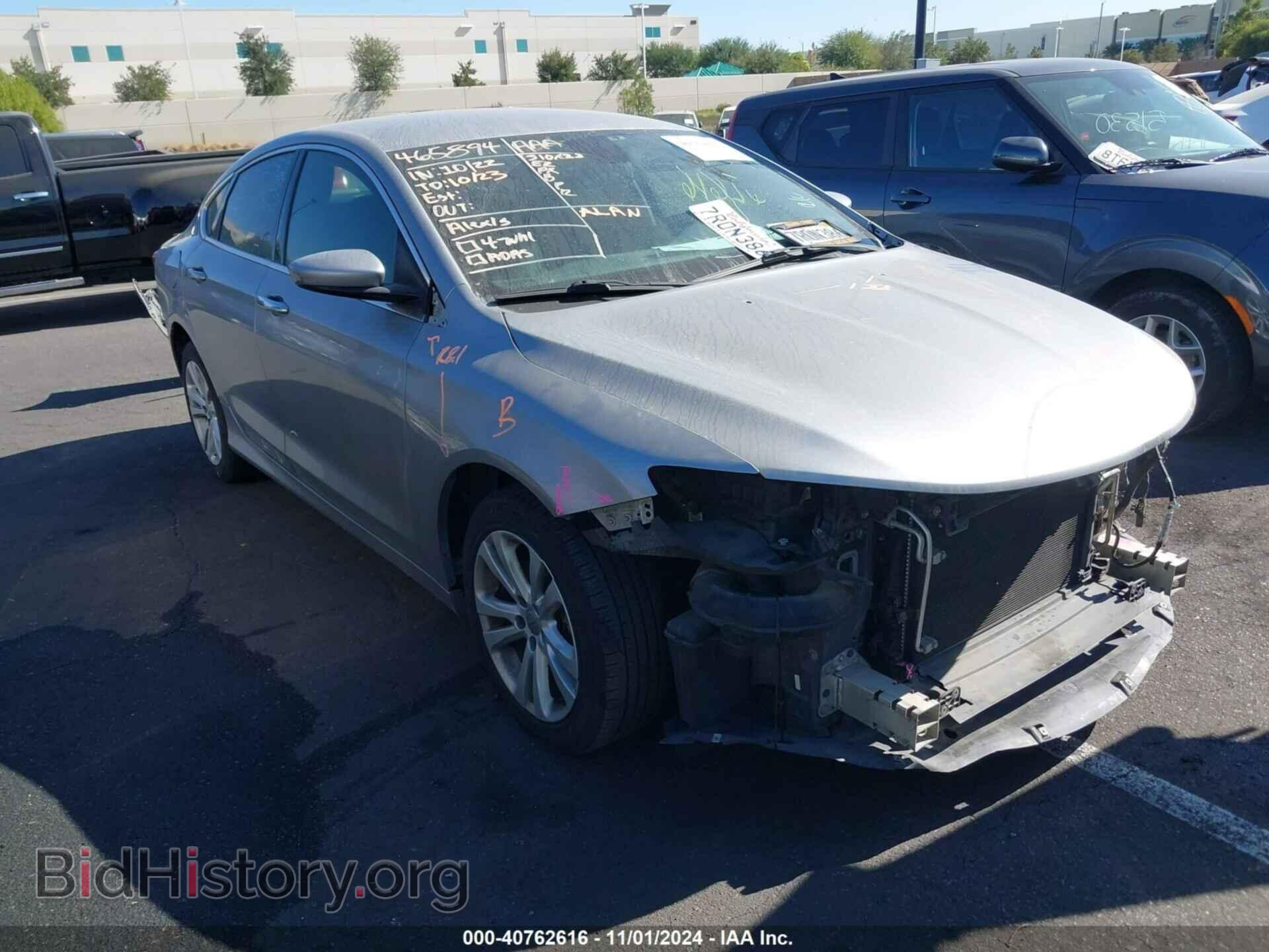 Фотография 1C3CCCAB6GN144711 - CHRYSLER 200 2016