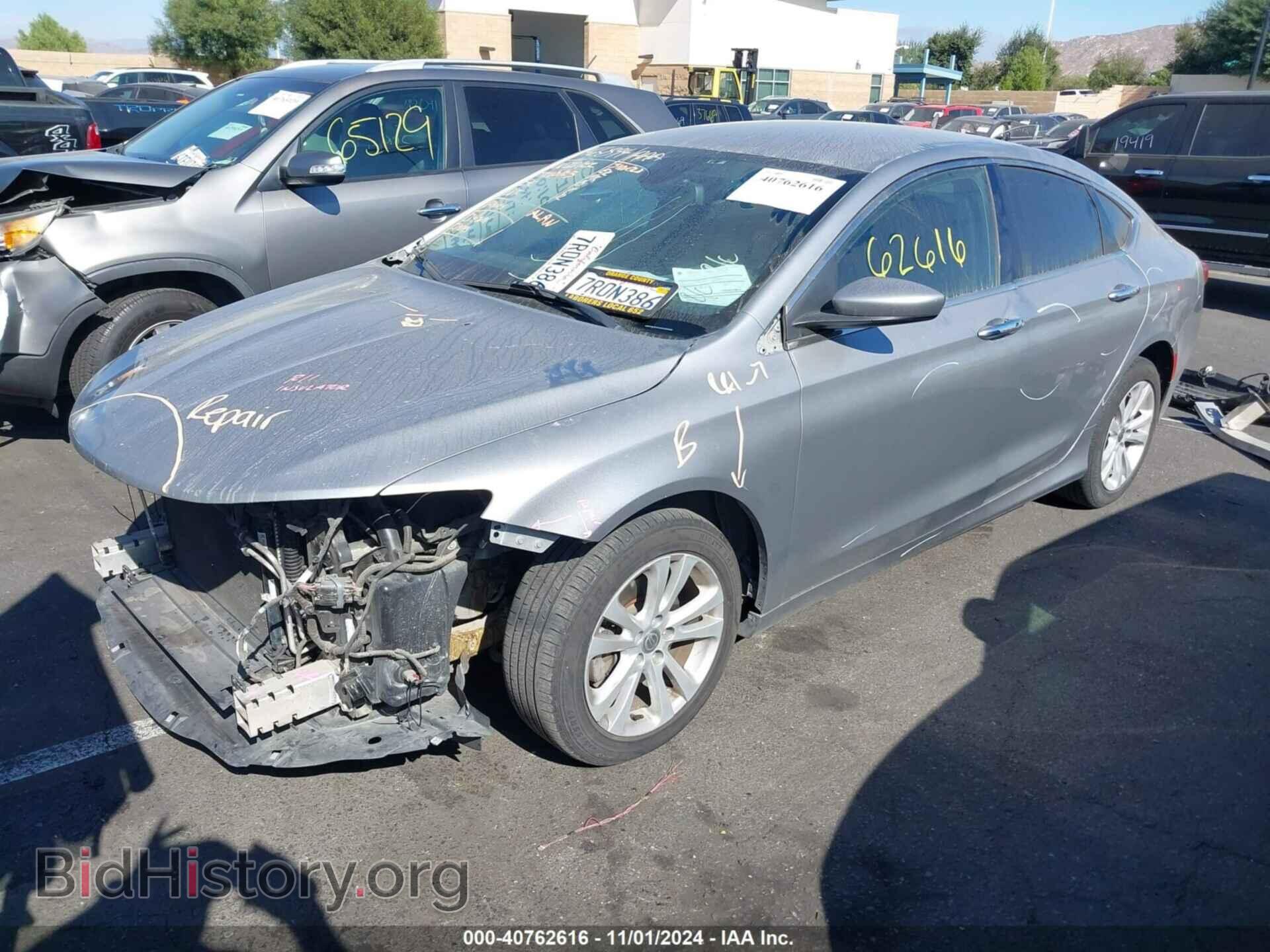2016 CHRYSLER 200 - VIN: 1C3CCCAB6GN144711 - Фото 2