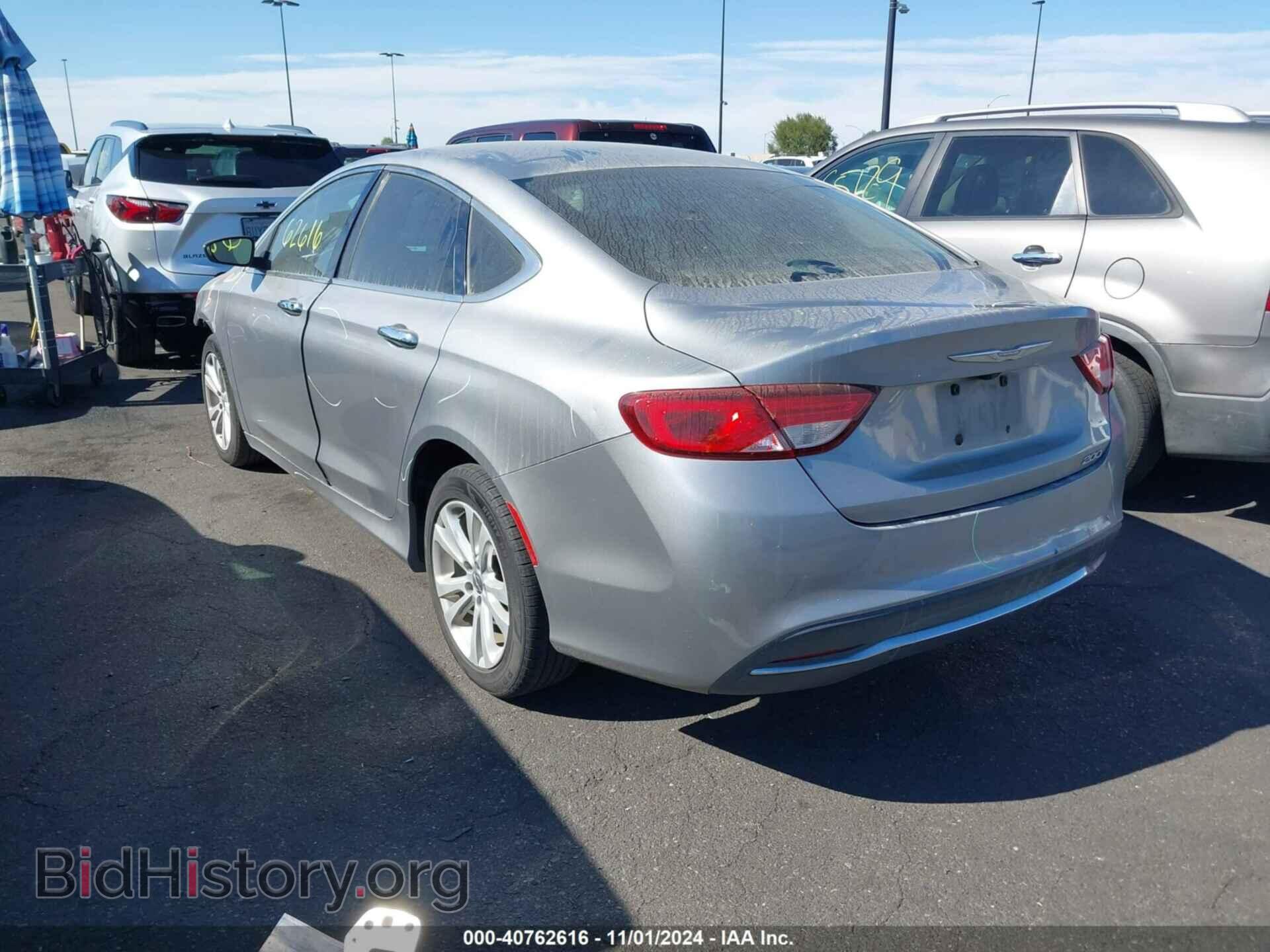 2016 CHRYSLER 200 - VIN: 1C3CCCAB6GN144711 - Фото 3
