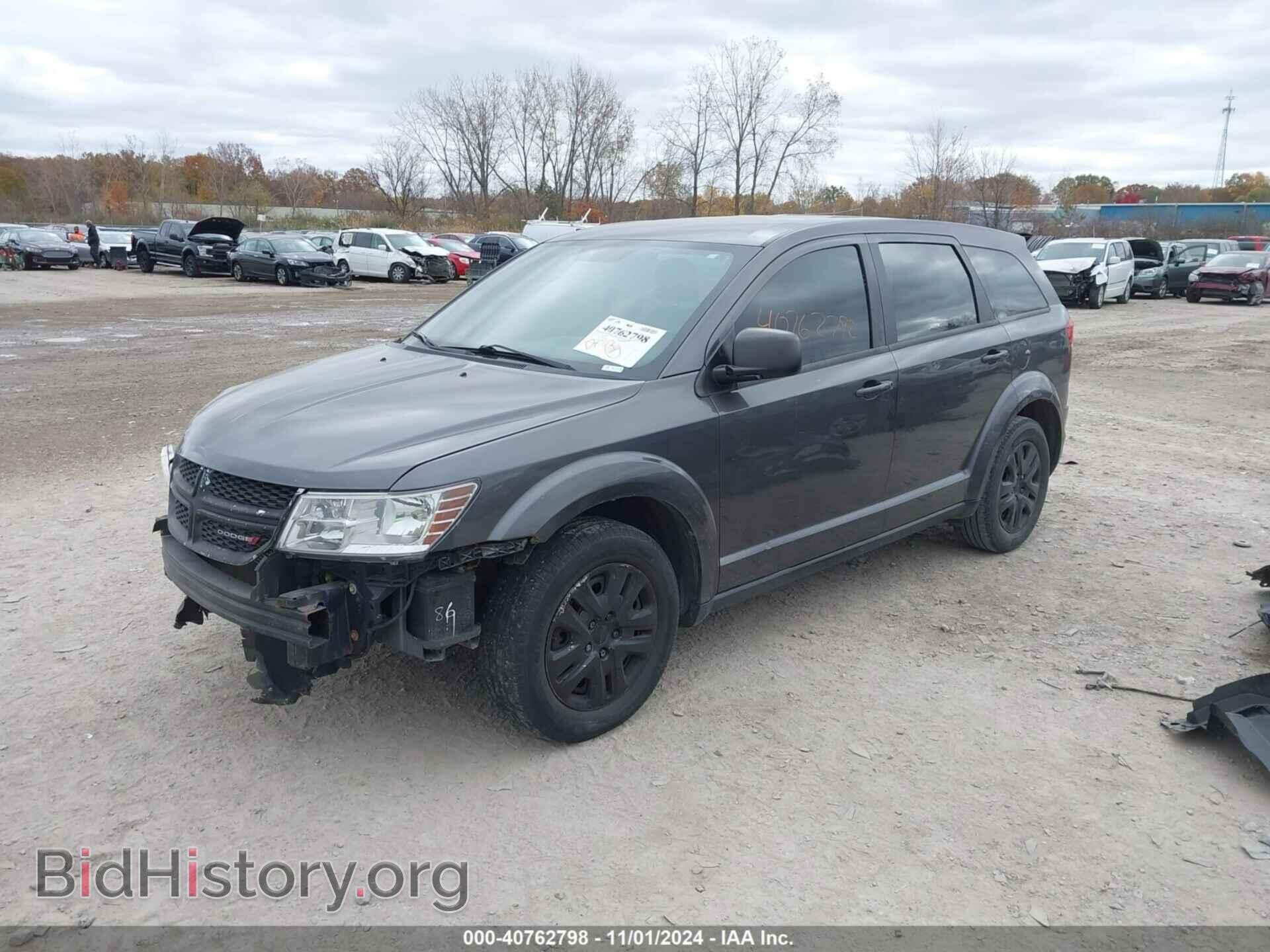 2014 DODGE JOURNEY - VIN: 3C4PDCAB6ET181605 - Фото 2