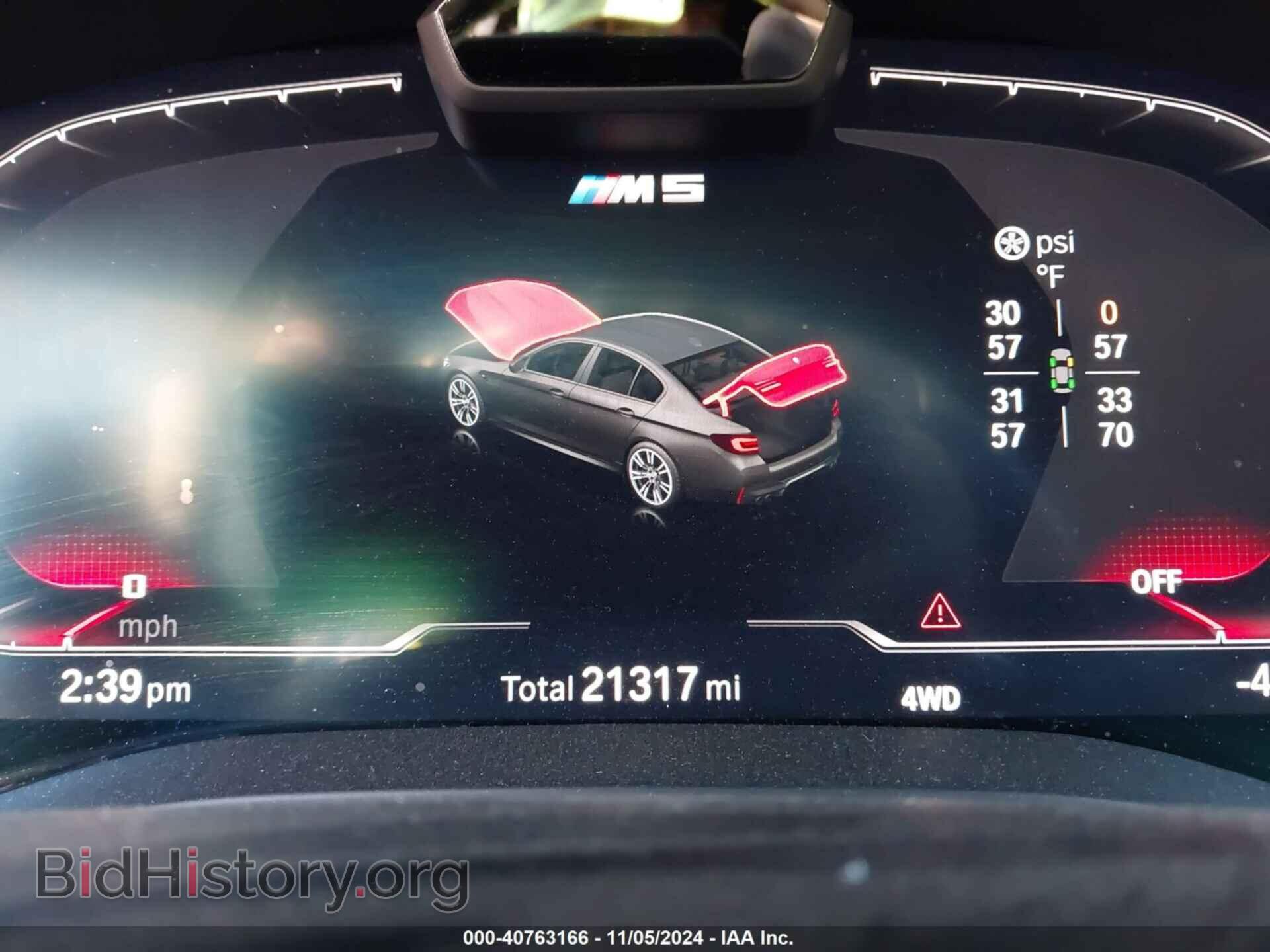 2021 BMW M5 - VIN: WBS83CH09MCE93483 - Photo 7
