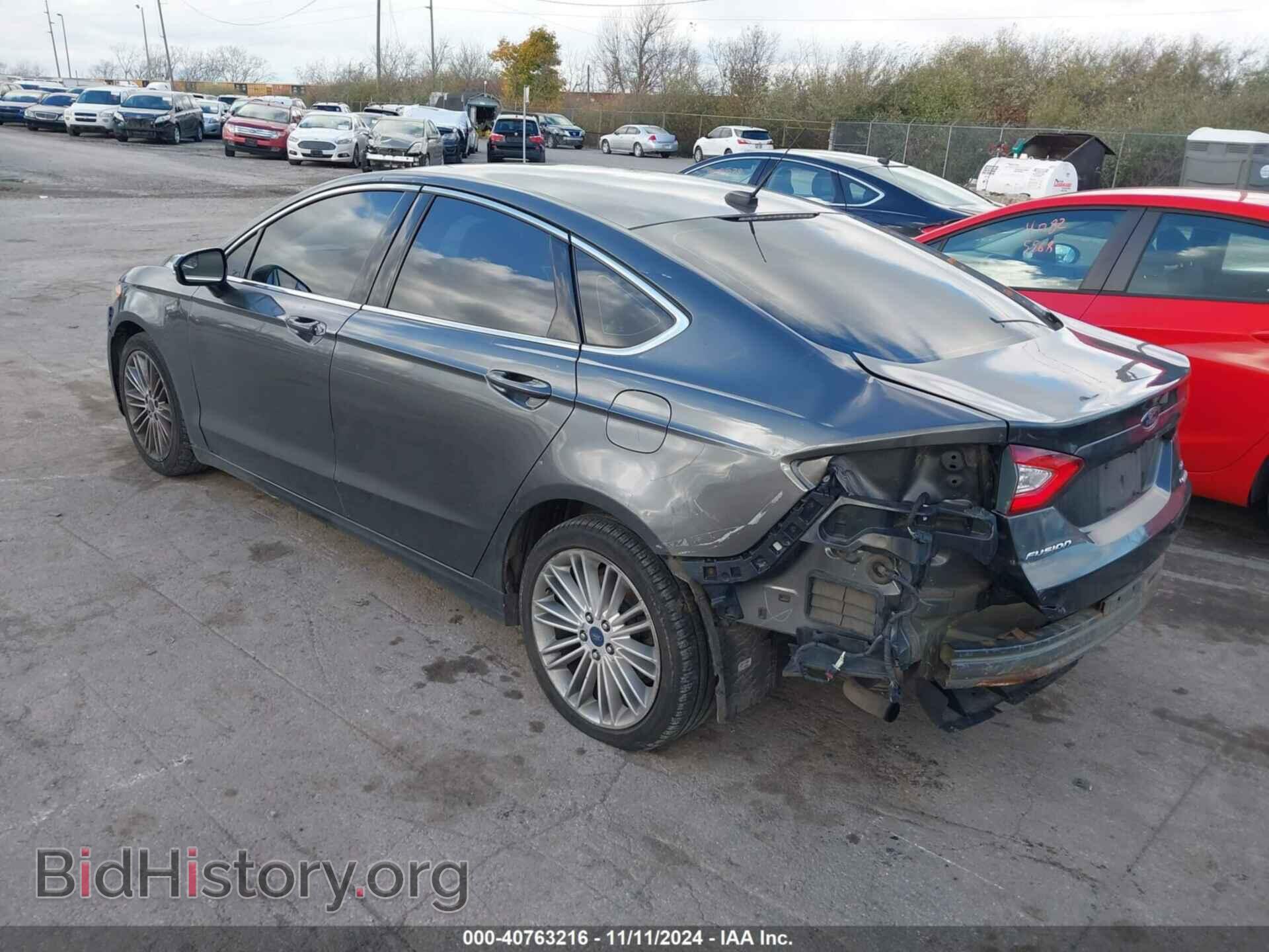 2016 FORD FUSION - VIN: 3FA6P0T99GR379631 - Фото 3