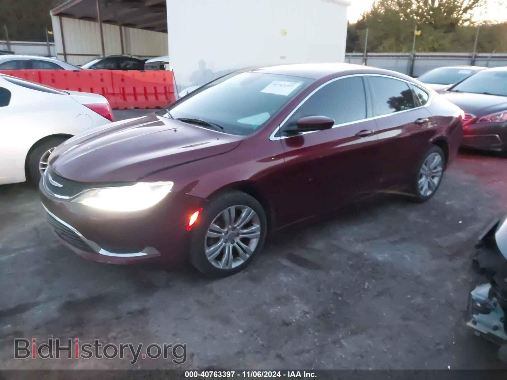 2015 CHRYSLER 200 - VIN: 1C3CCCAB5FN667782 - Фото 2
