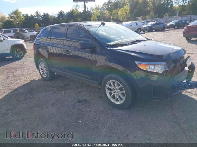 2014 Ford EDGE SE (VIN 2FMDK3GC4EBA04597) — фото 1 из 16, IAAI, повреждение: передняя часть