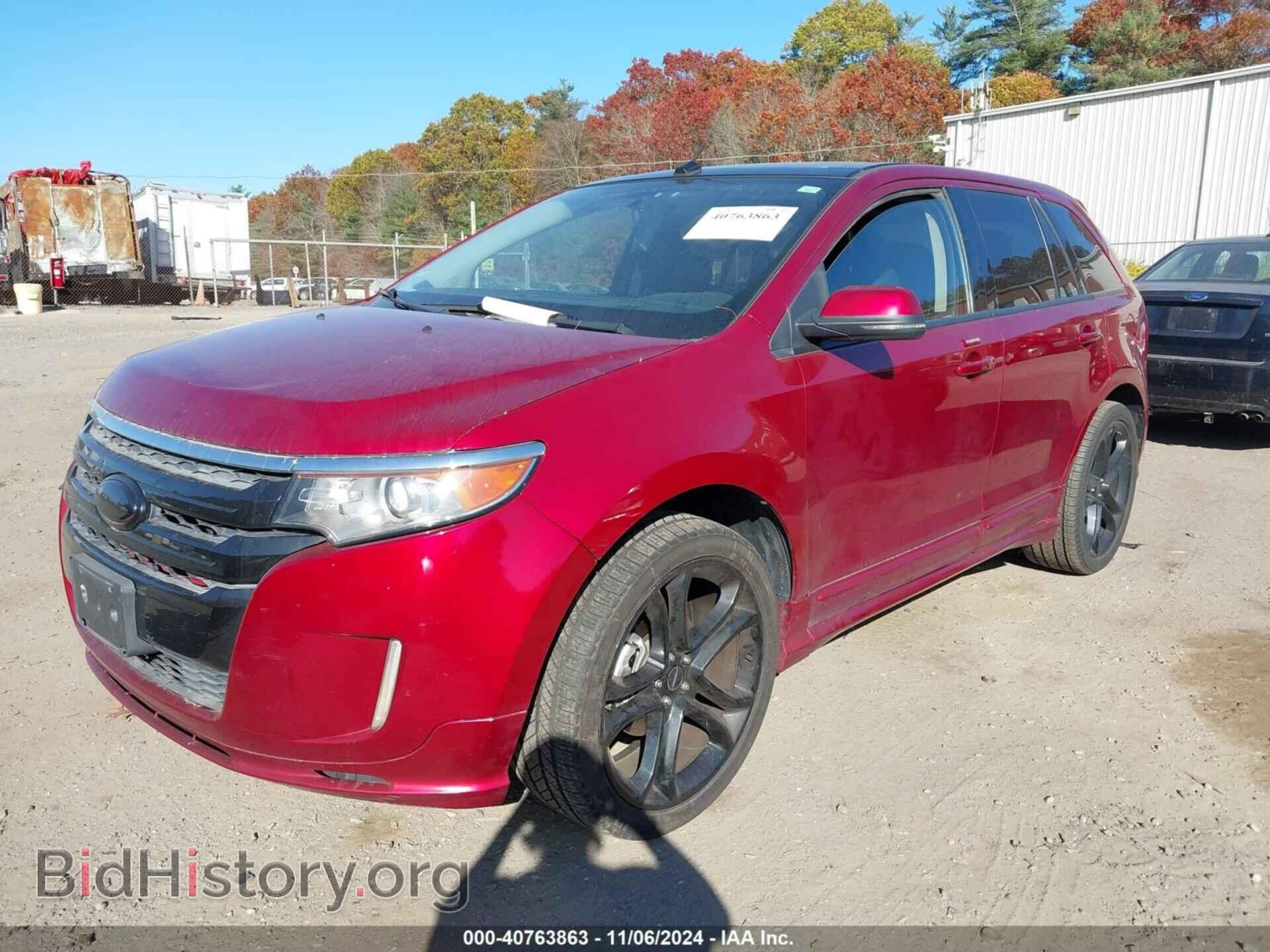 2013 FORD EDGE - VIN: 2FMDK4AKXDBB48532 - Фото 2