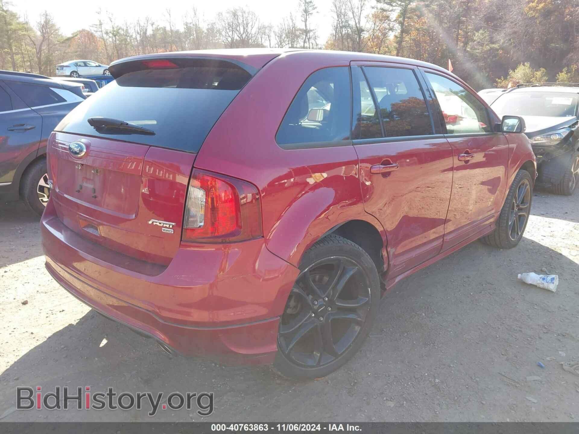 2013 FORD EDGE - VIN: 2FMDK4AKXDBB48532 - Фото 4