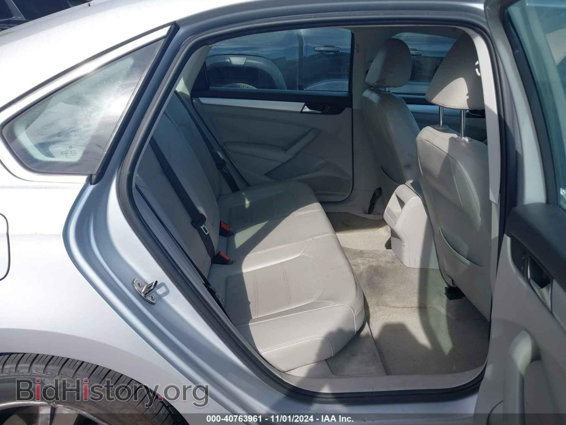 2012 VOLKSWAGEN PASSAT - VIN: 1VWBP7A35CC044274 - Фото 8