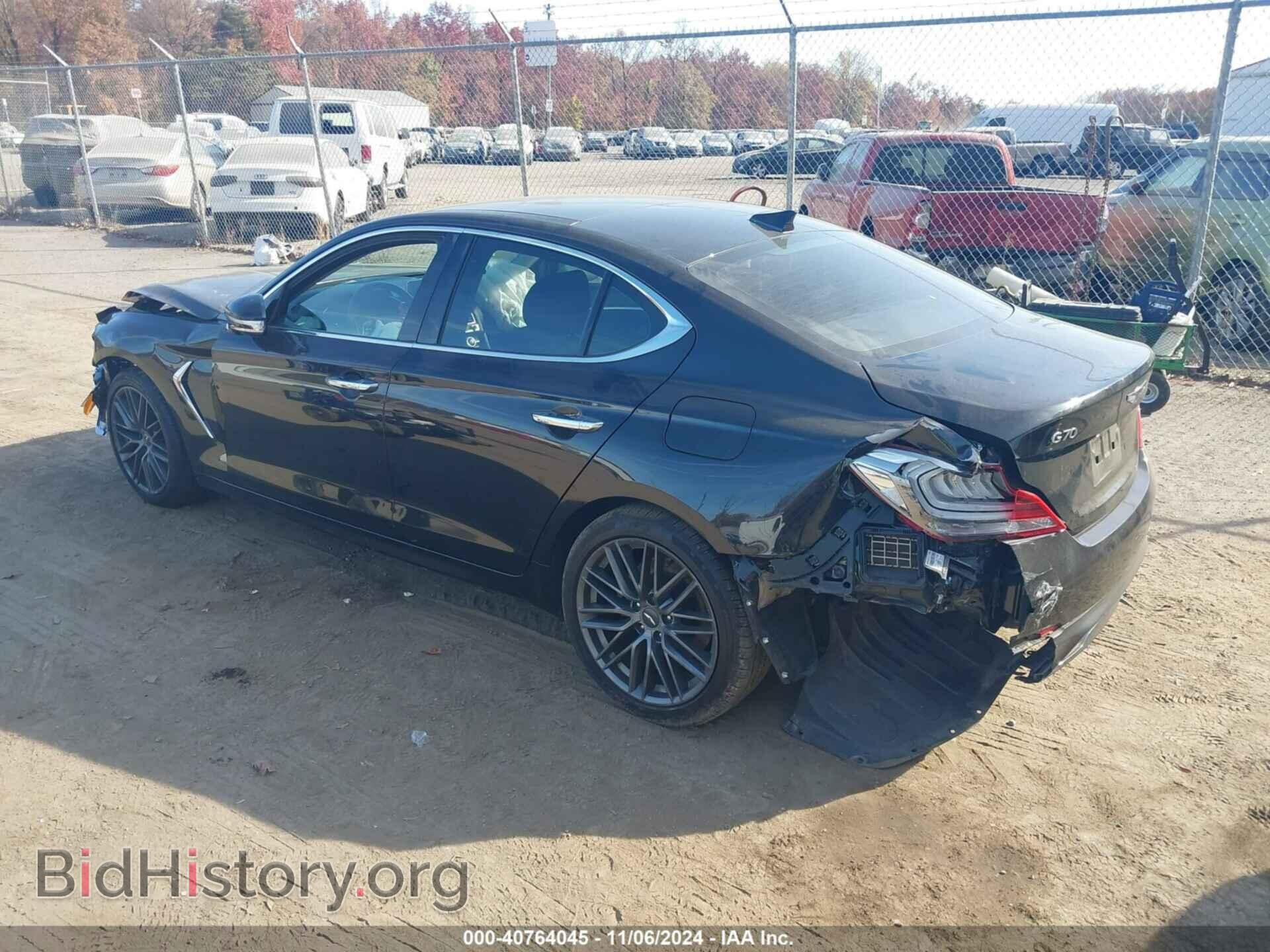 2019 GENESIS G70 - VIN: KMTG34LA5KU044008 - Фото 3