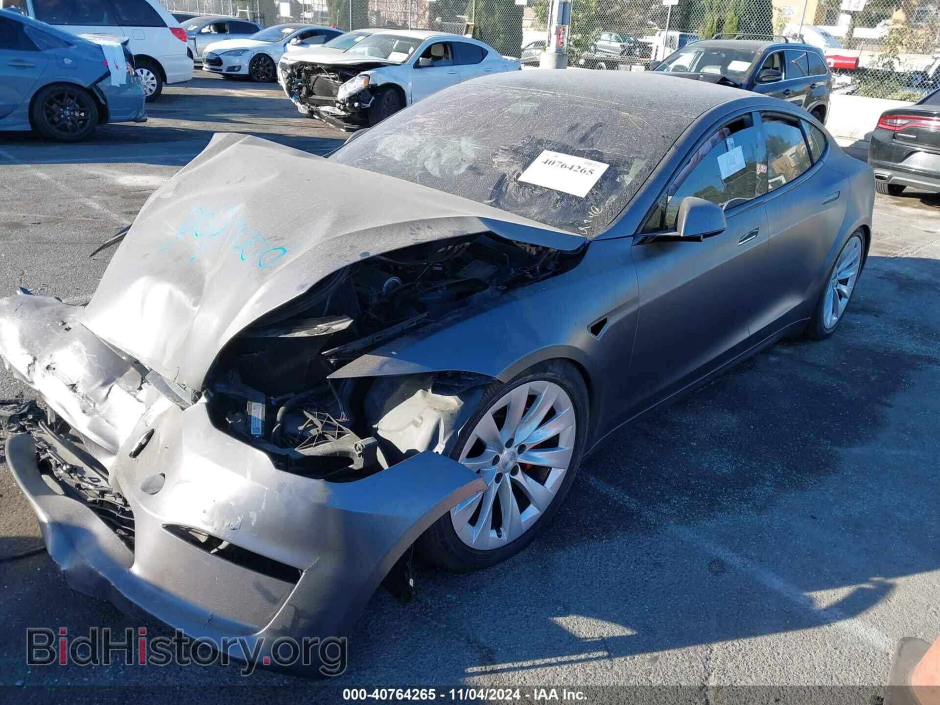 2021 TESLA MODEL S - VIN: 5YJSA1E69MF432022 - Фото 2