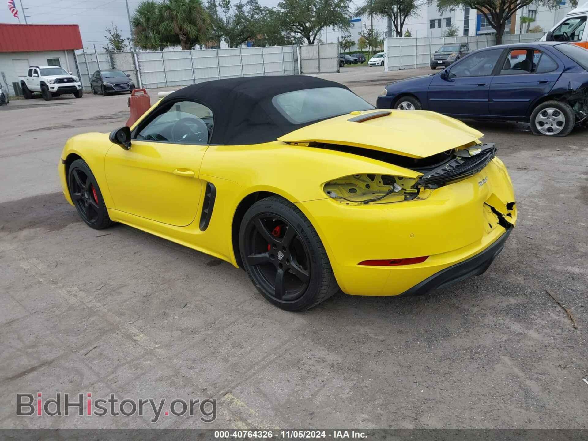 2019 PORSCHE 718 BOXSTER - VIN: WP0CA2A87KS210144 - Фото 3