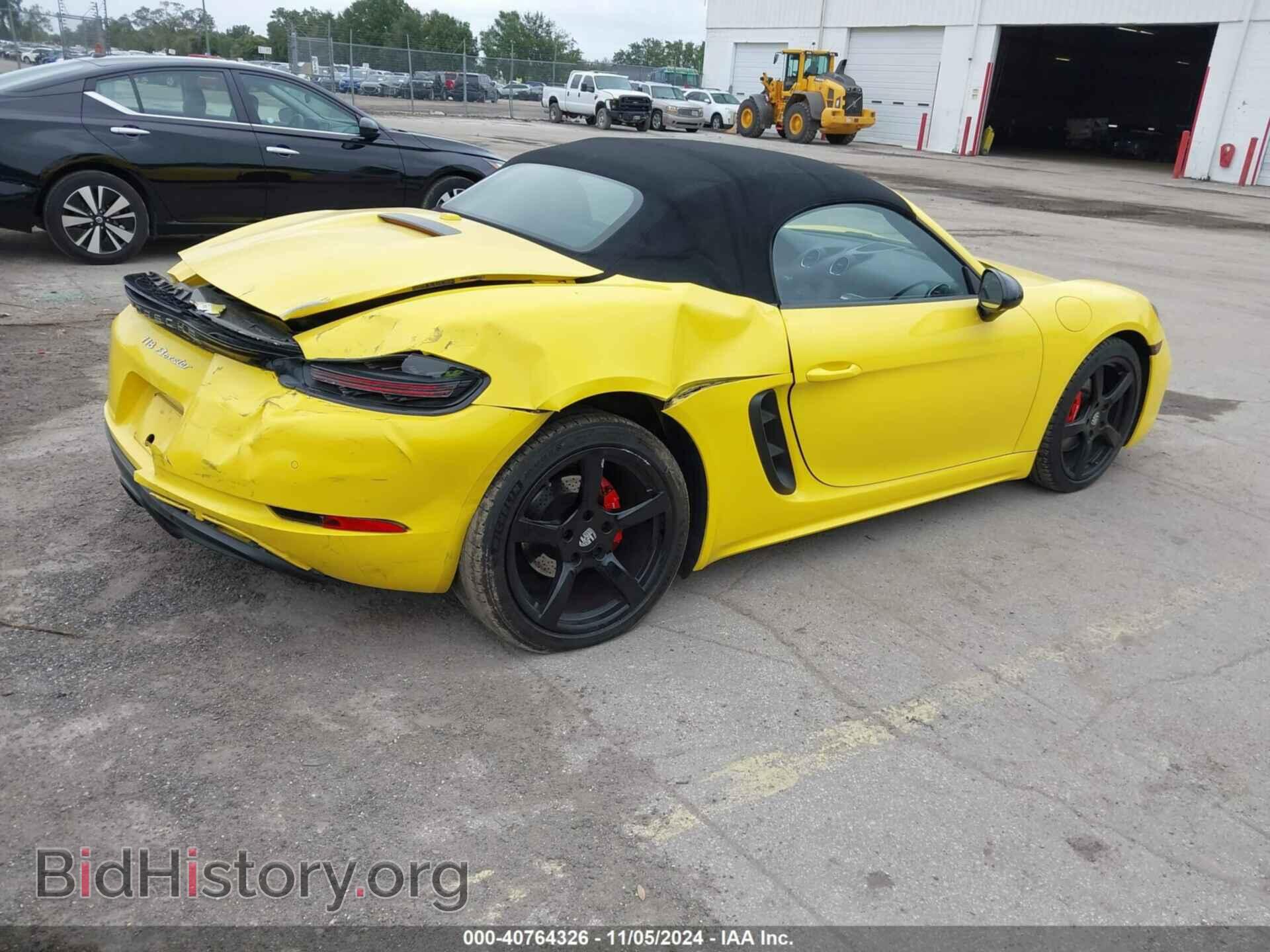 2019 PORSCHE 718 BOXSTER - VIN: WP0CA2A87KS210144 - Фото 4
