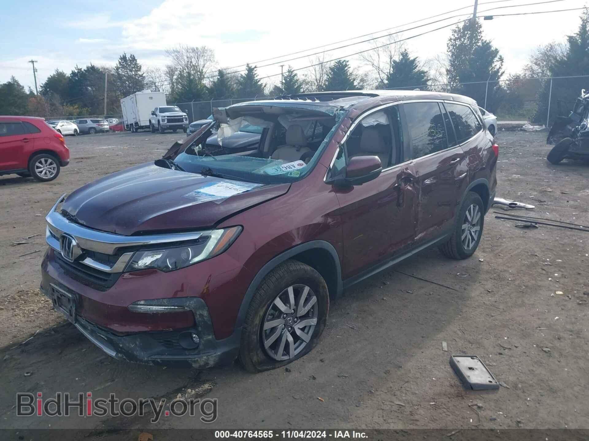2019 HONDA PILOT - VIN: 5FNYF6H53KB091158 - Фото 2