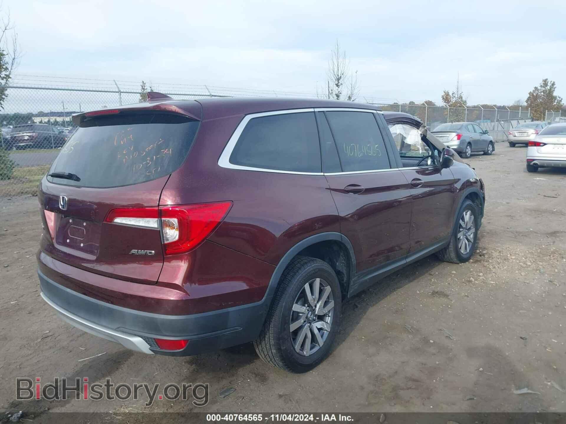 2019 HONDA PILOT - VIN: 5FNYF6H53KB091158 - Фото 4