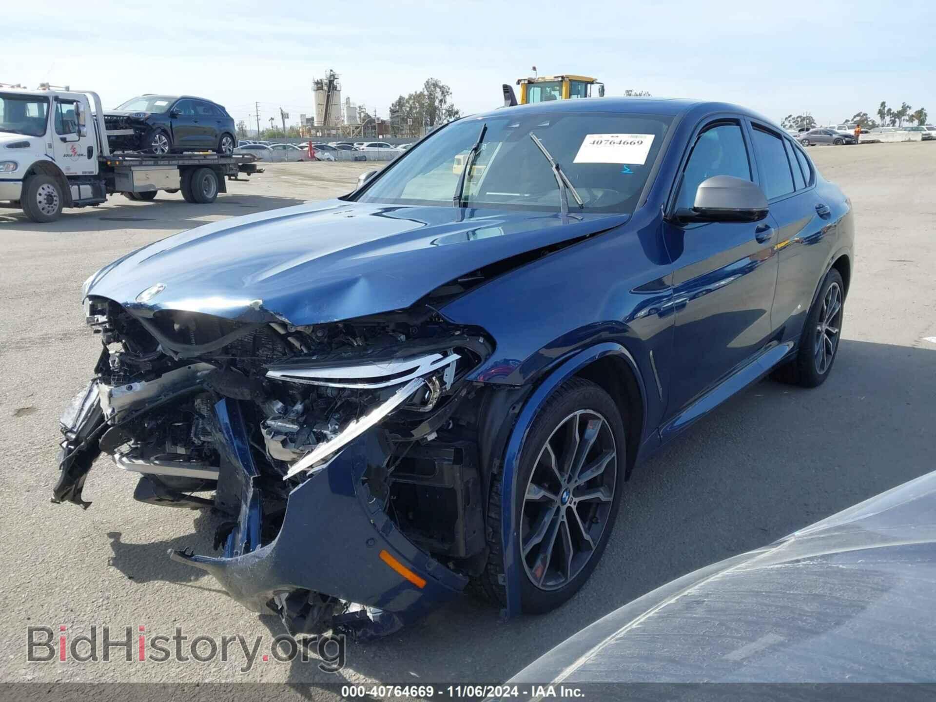 2019 BMW X4 - VIN: 5UXUJ5C54K9A32582 - Фото 2