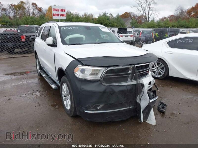 2015 Dodge DURANGO SXT (VIN 1C4RDJAG8FC239977) — photo 1 of 17, IAAI, damage: left front