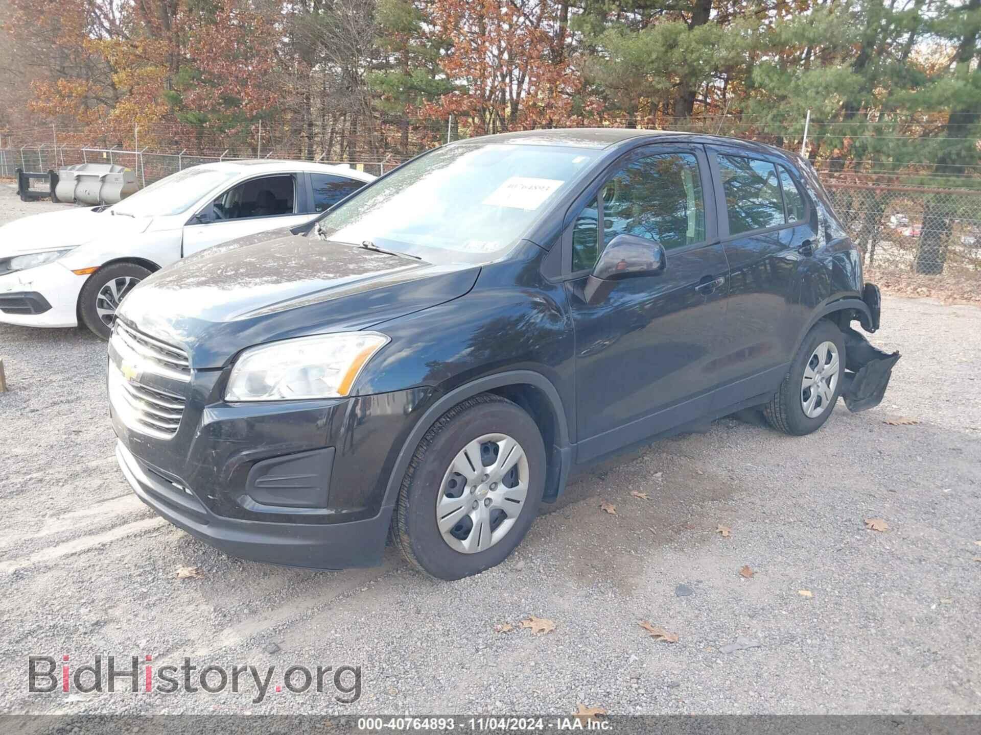 2015 CHEVROLET TRAX - VIN: KL7CJKSBXFB061127 - Фото 2