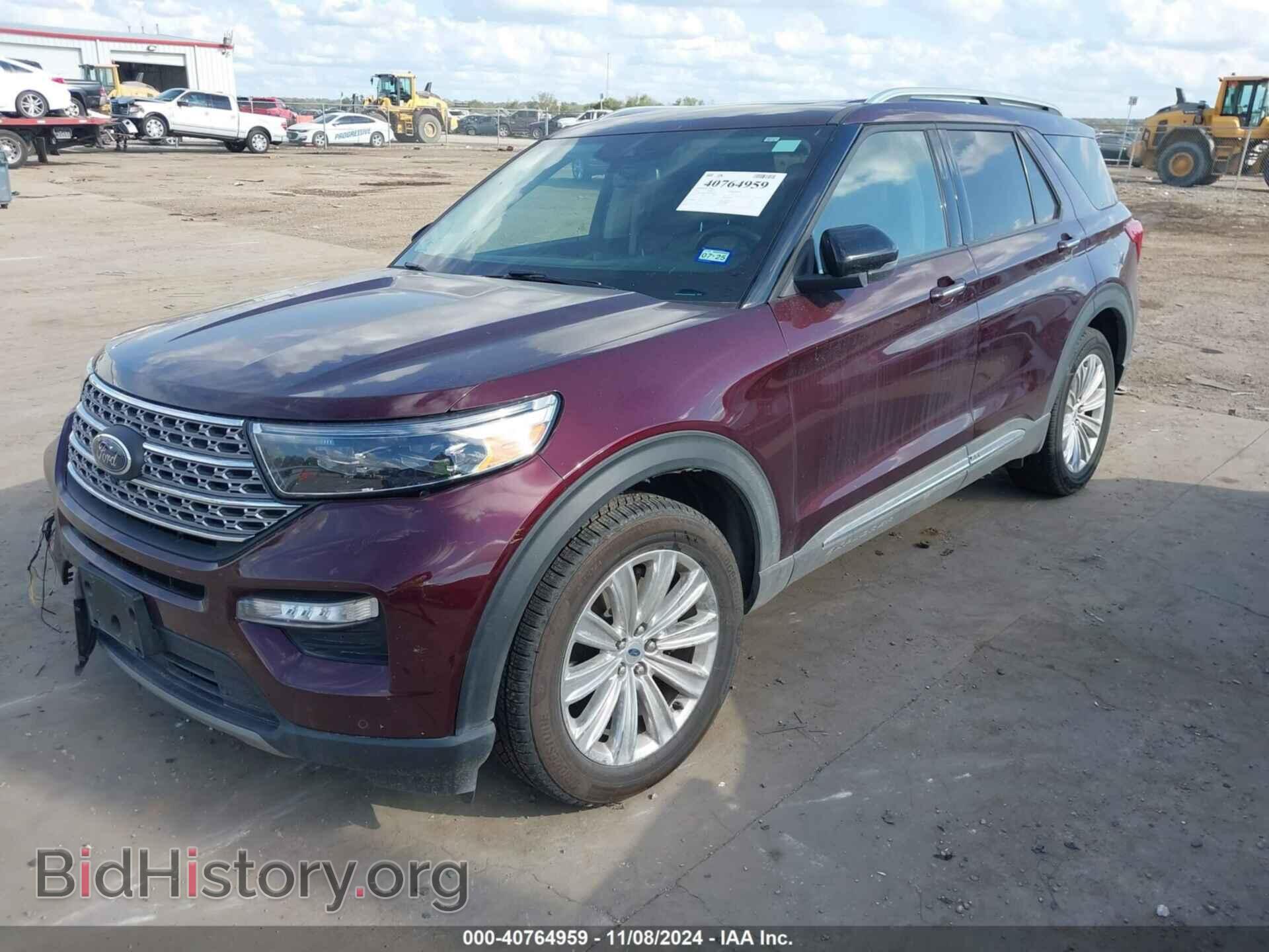2022 FORD EXPLORER - VIN: 1FM5K8FW6NNA09298 - Фото 2