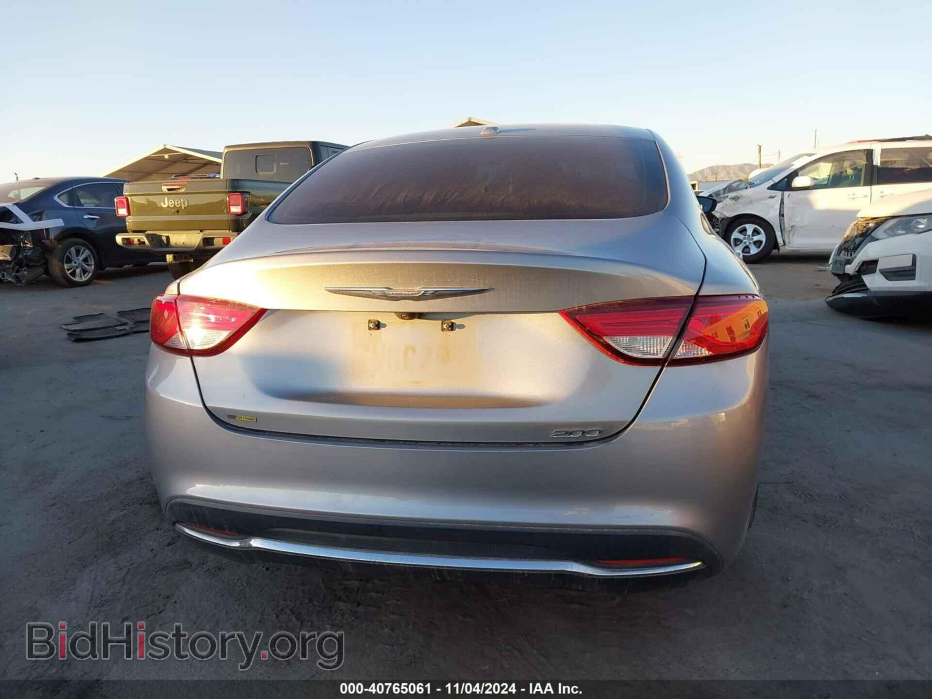 2015 CHRYSLER 200 - VIN: 1C3CCCAB5FN723302 - Фото 16