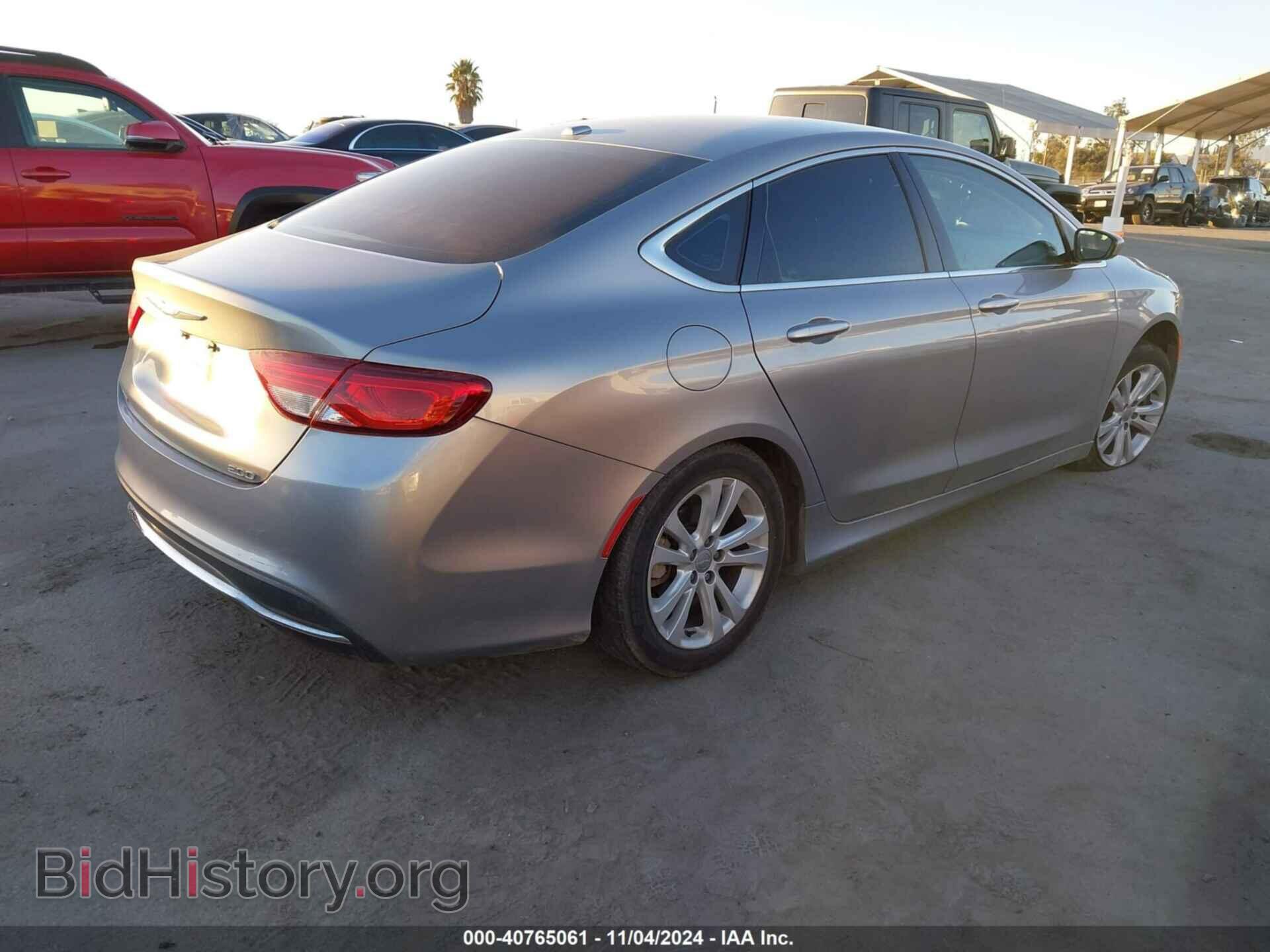 2015 CHRYSLER 200 - VIN: 1C3CCCAB5FN723302 - Фото 4