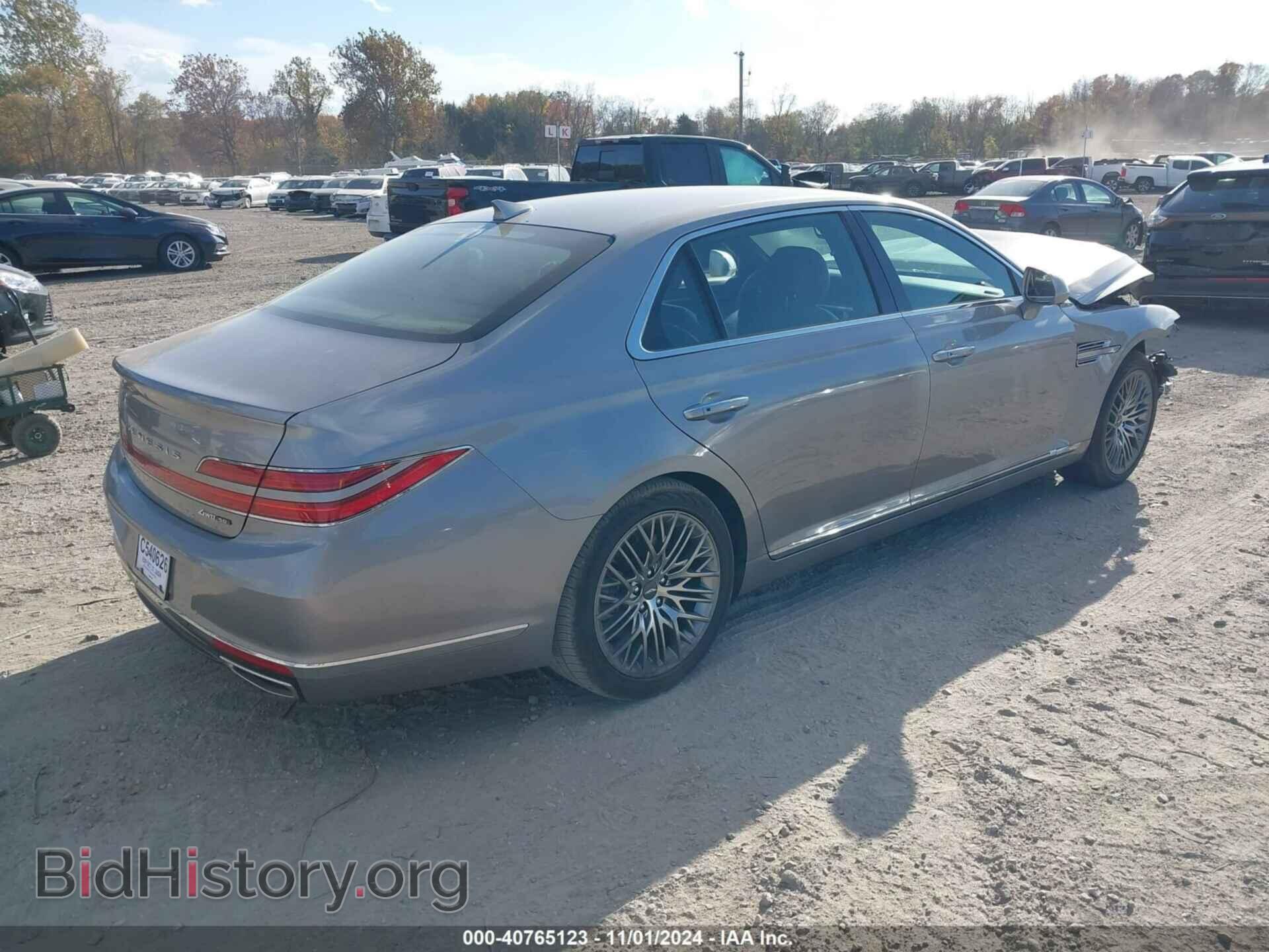 2021 GENESIS G90 - VIN: KMTF54PH1MU086515 - Photo 4