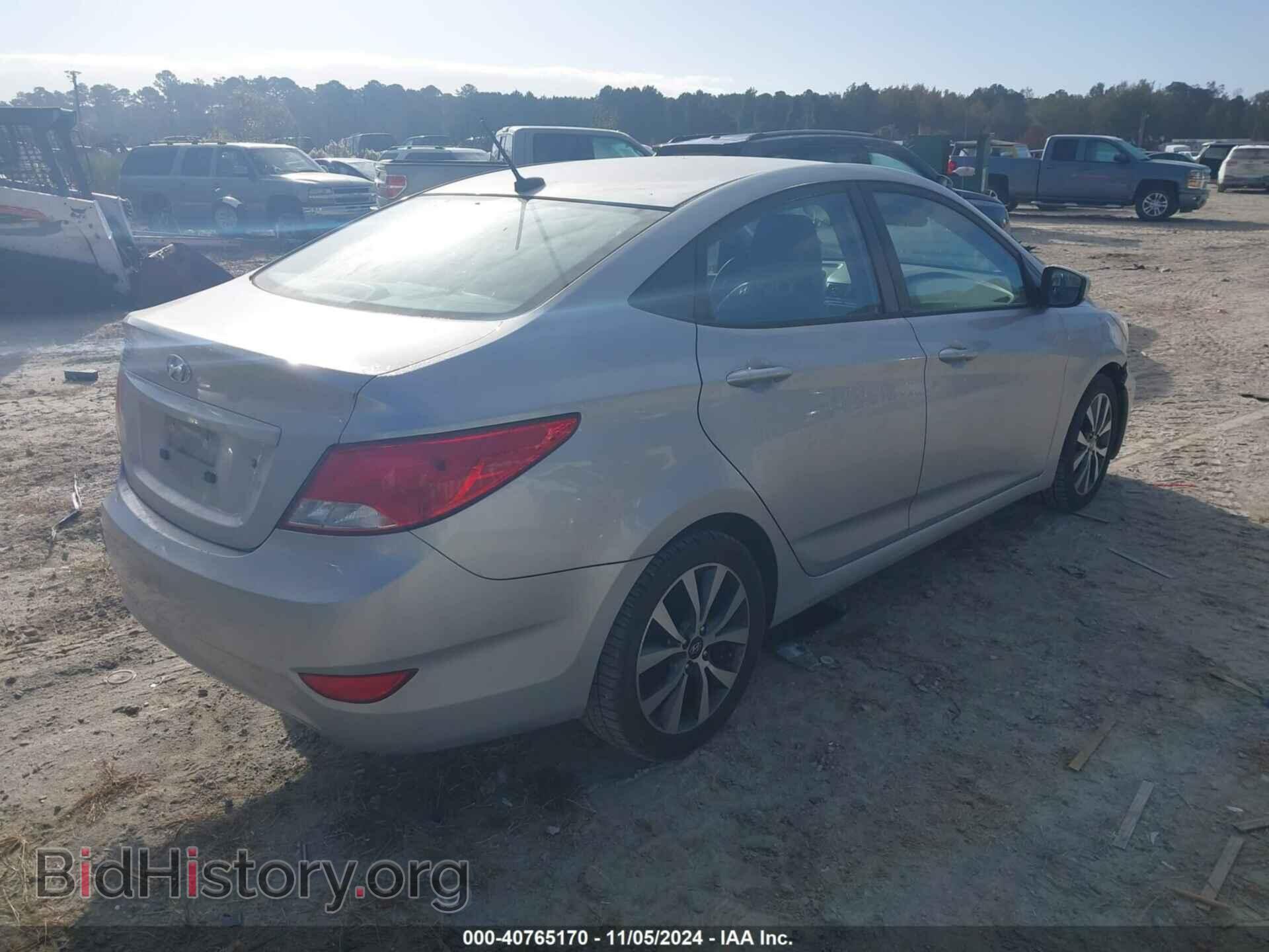 2017 HYUNDAI ACCENT - VIN: KMHCT4AE1HU347245 - Фото 4