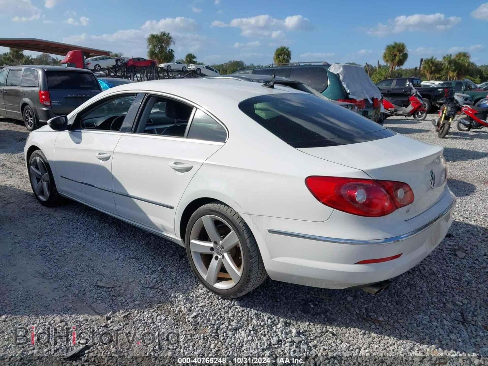 2012 VOLKSWAGEN CC - VIN: WVWHP7AN7CE507356 - Фото 3