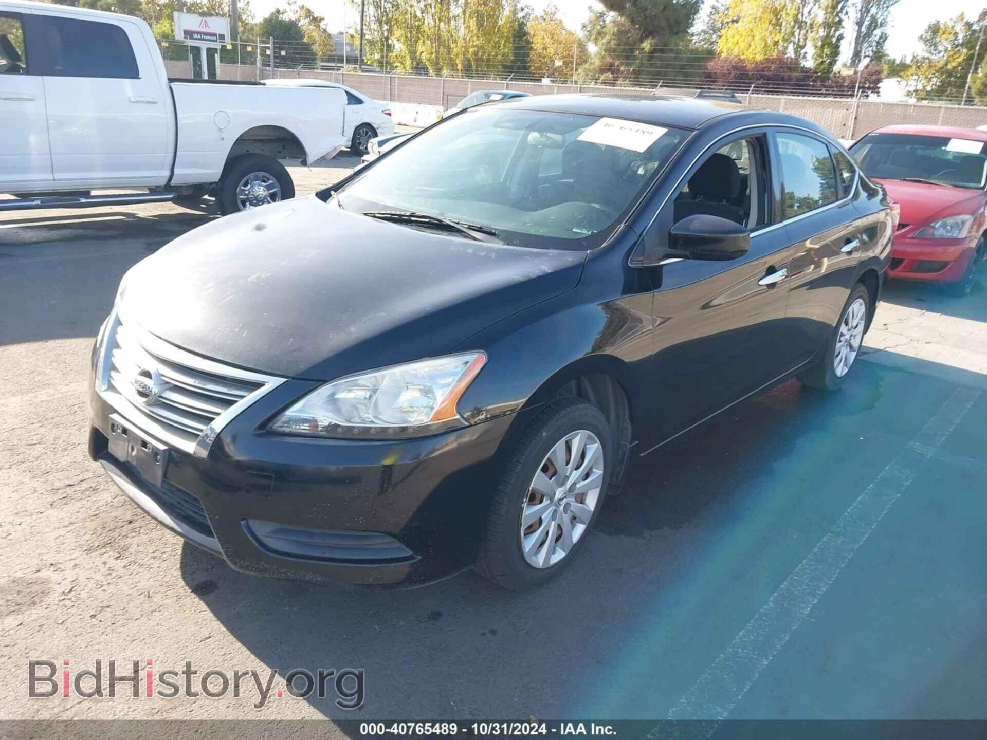 2014 NISSAN SENTRA - VIN: 3N1AB7AP2EL681388 - Фото 2