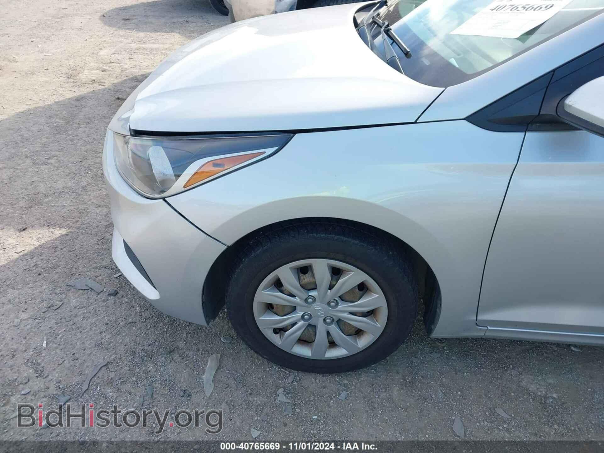 2020 HYUNDAI ACCENT - VIN: 3KPC24A66LE117966 - Фото 2