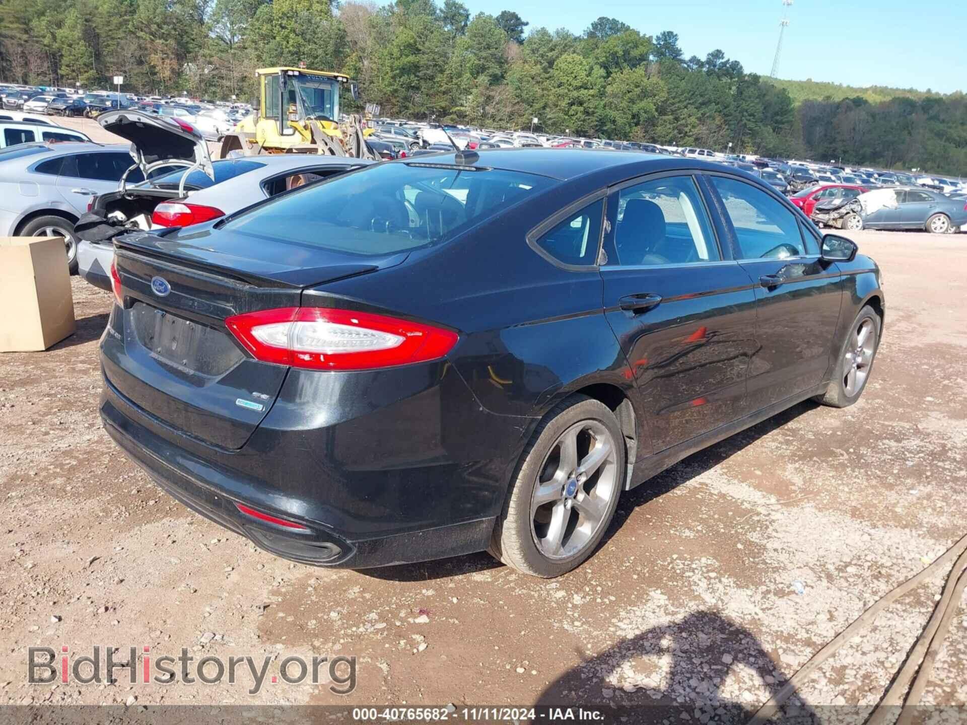 2013 FORD FUSION - VIN: 3FA6P0H92DR160983 - Фото 4