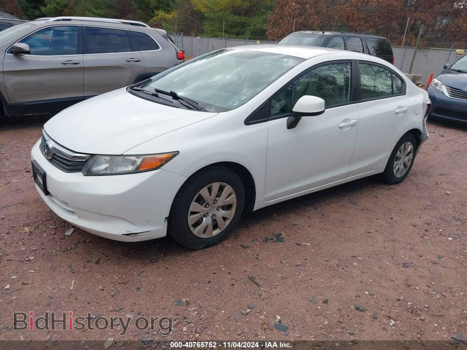 2012 HONDA CIVIC - VIN: 2HGFB2F59CH314279 - Фото 2