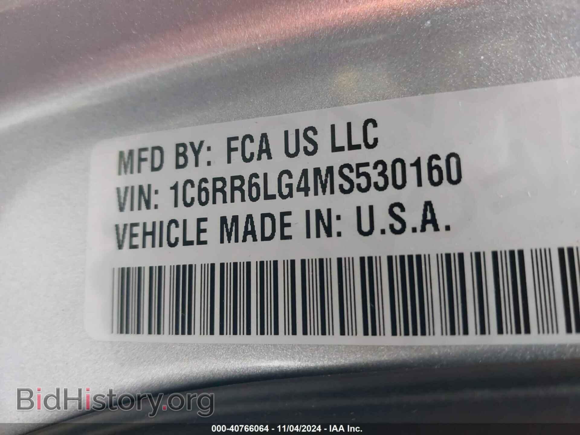 2021 RAM 1500 CLASSIC - VIN: 1C6RR6LG4MS530160 - Фото 9