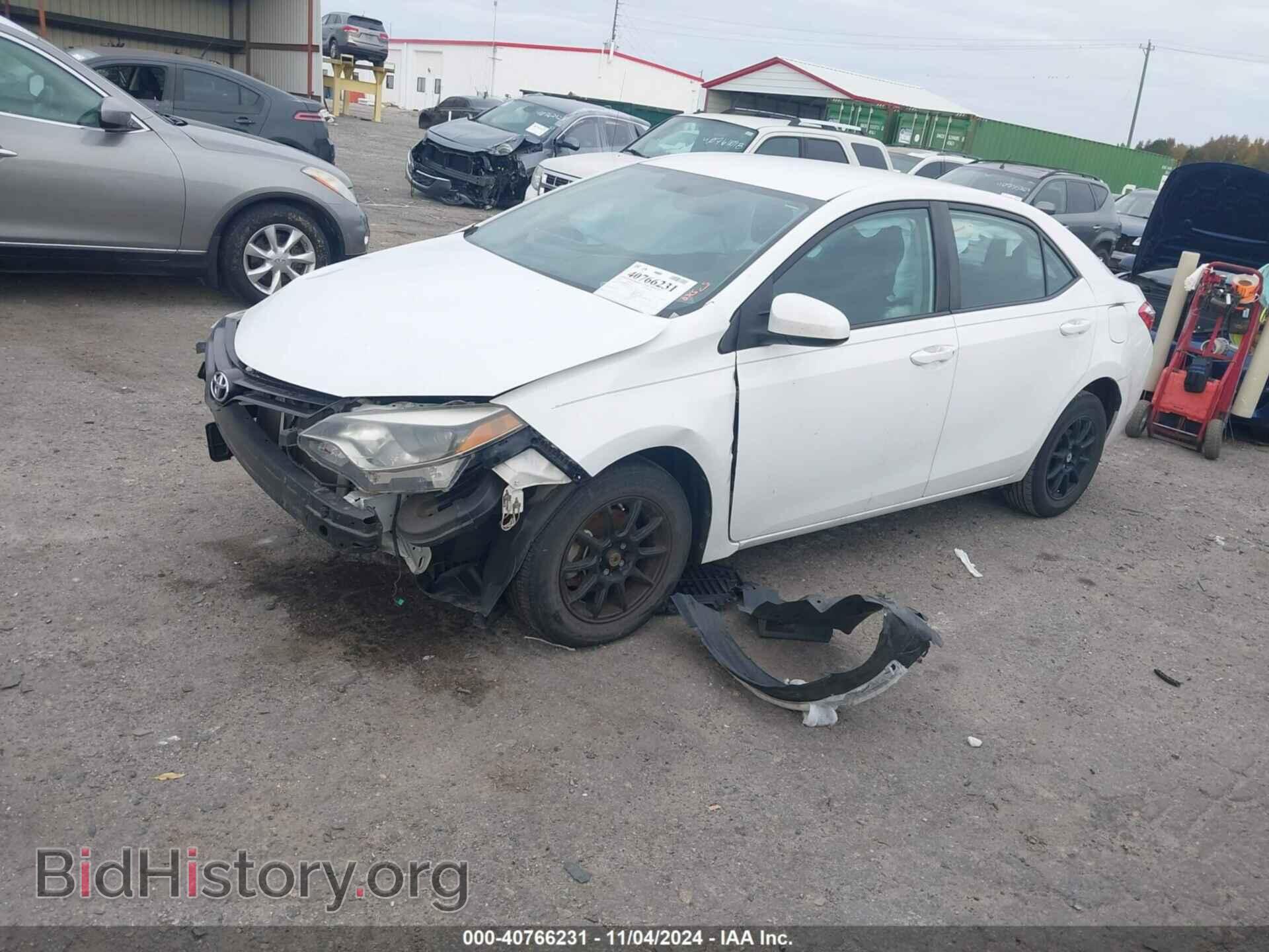 2015 TOYOTA COROLLA - VIN: 2T1BURHE0FC364435 - Фото 2