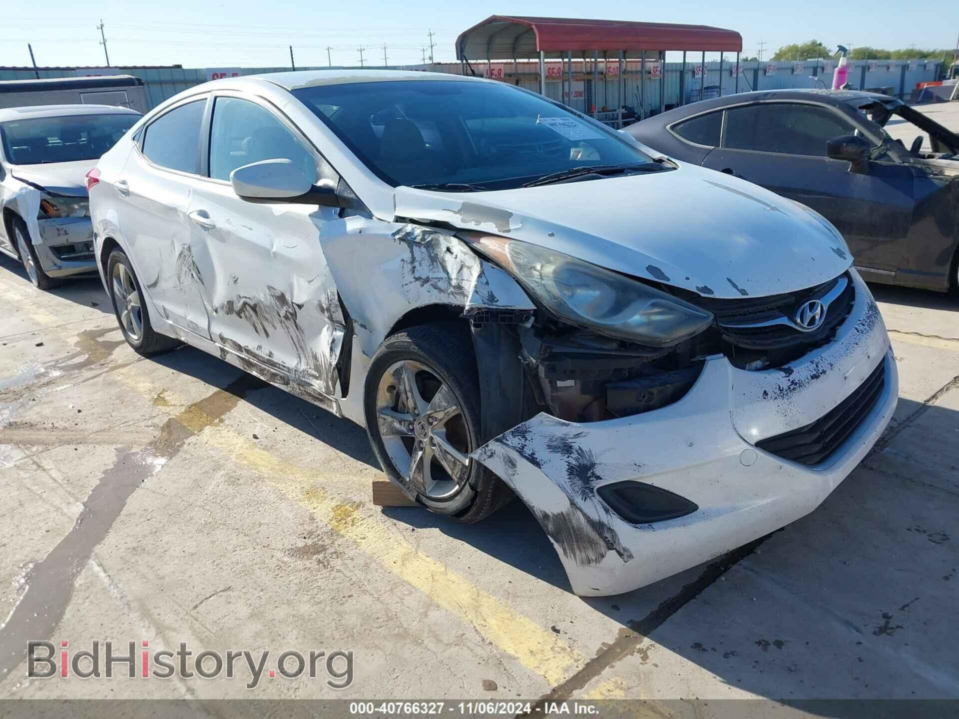 Photo 5NPDH4AE7BH013197 - HYUNDAI ELANTRA 2011