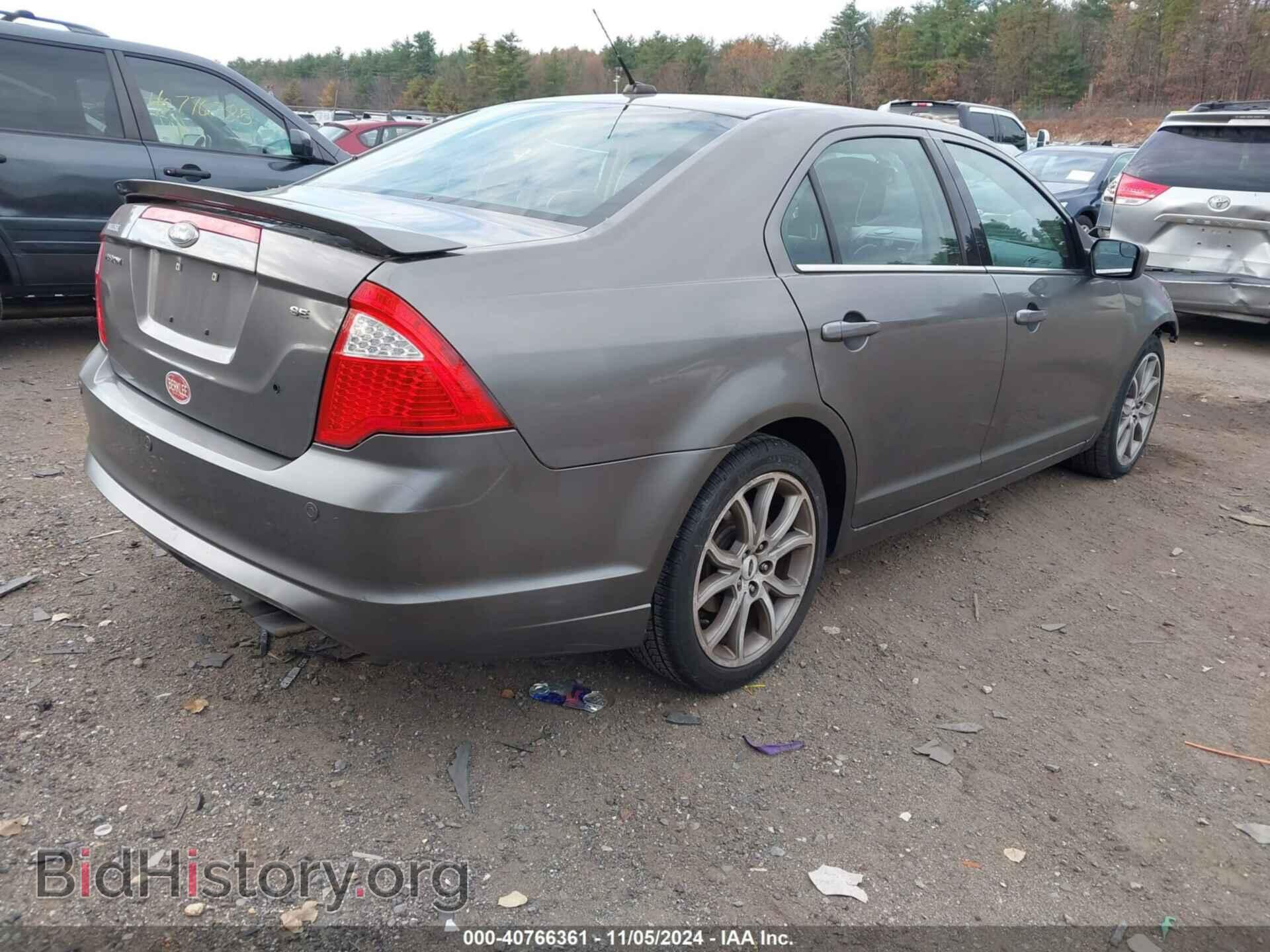2011 FORD FUSION - VIN: 3FAHP0HA9BR163802 - Фото 4