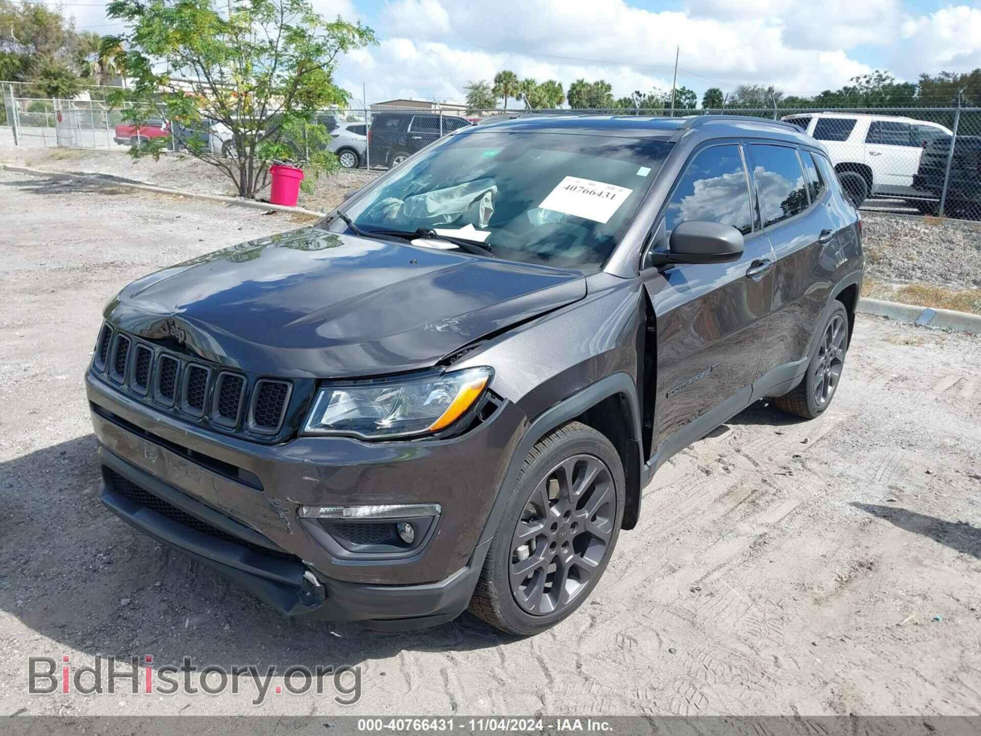 2021 JEEP COMPASS - VIN: 3C4NJCEB1MT522773 - Фото 2