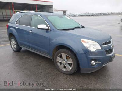 2012 Chevrolet EQUINOX LTZ, синий — VIN 2GNFLFE52C6187057, IAAI
