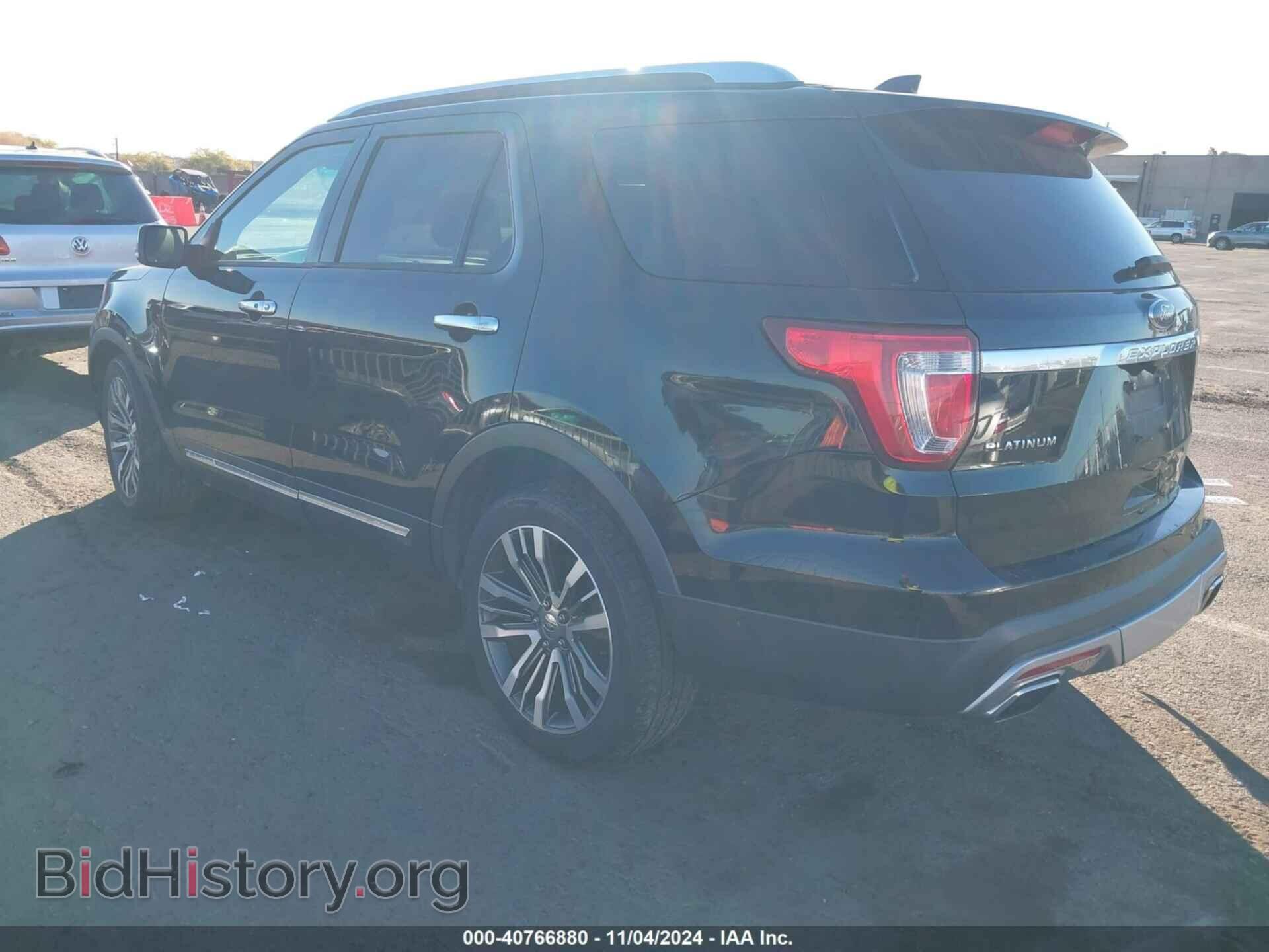 2016 FORD EXPLORER - VIN: 1FM5K8HTXGGC41316 - Фото 3