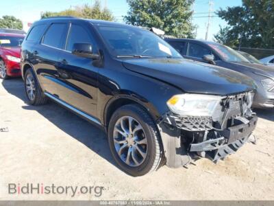 2017 Dodge DURANGO SXT RWD, черный — VIN 1C4RDHAG8HC740900, IAAI