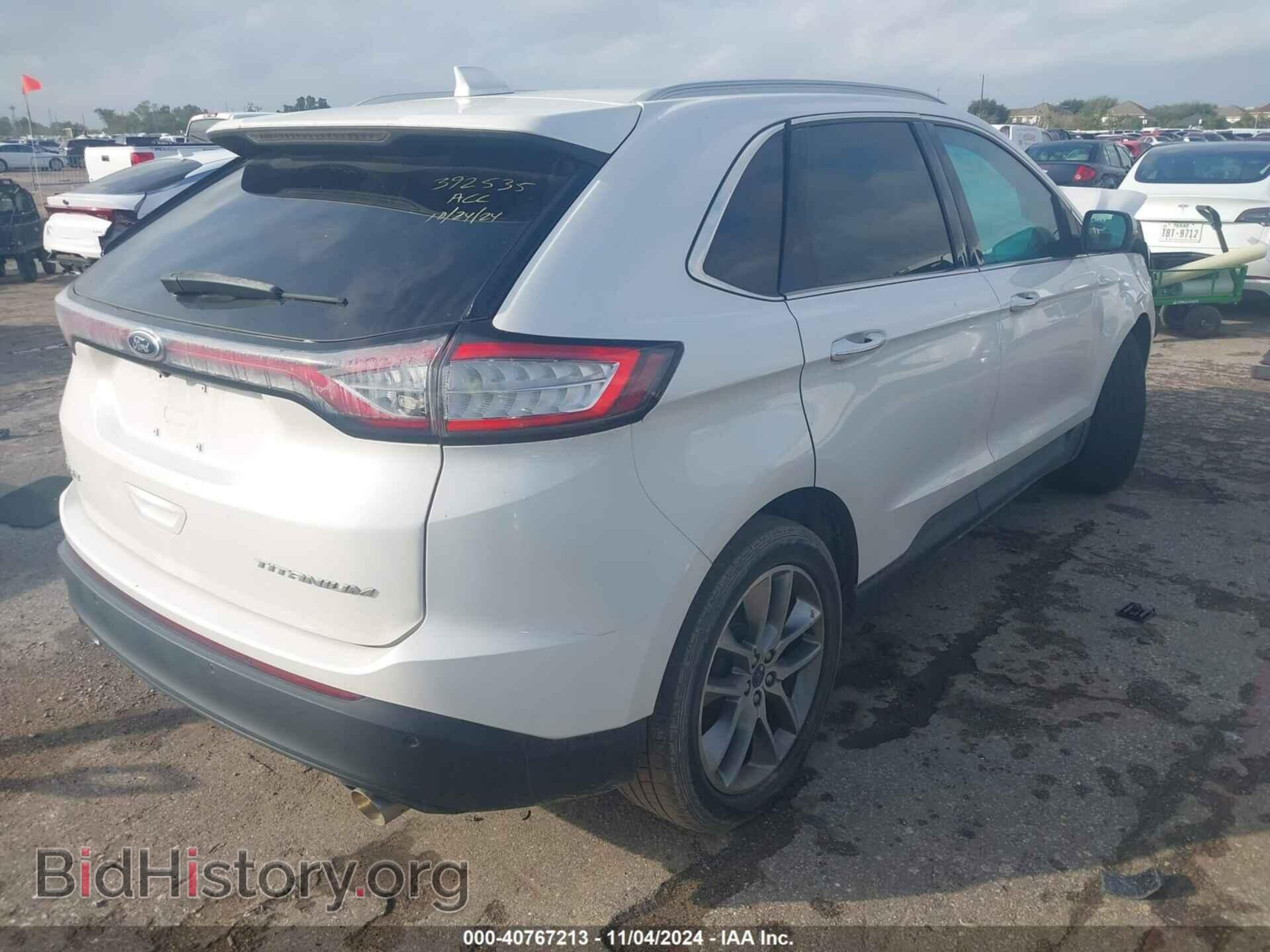 2015 FORD EDGE - VIN: 2FMTK3K81FBC05759 - Photo 4