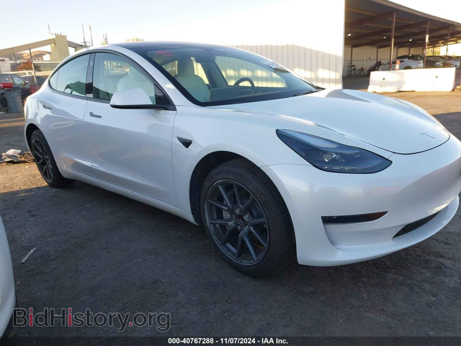 Photo 5YJ3E1EA0PF422609 - TESLA MODEL 3 2023