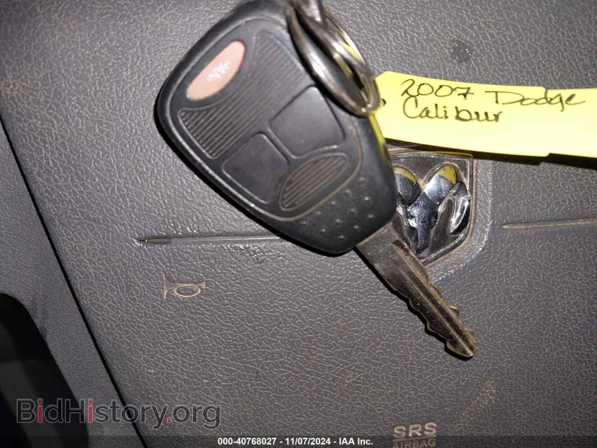 2007 DODGE CALIBER - VIN: 1B3HB48B67D408730 - Photo 11