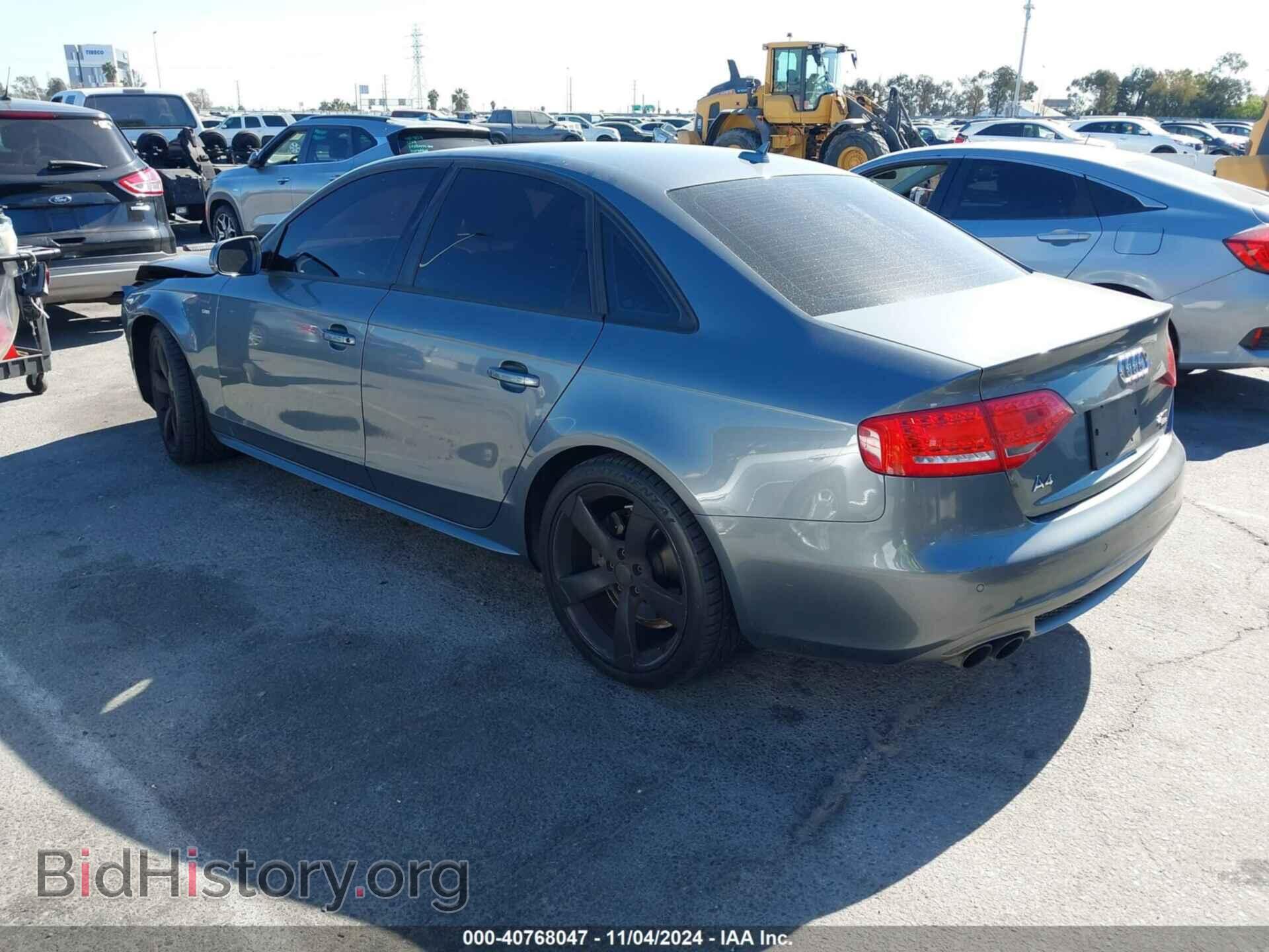 2012 AUDI A4 - VIN: WAUKFAFL4CA098024 - Photo 3