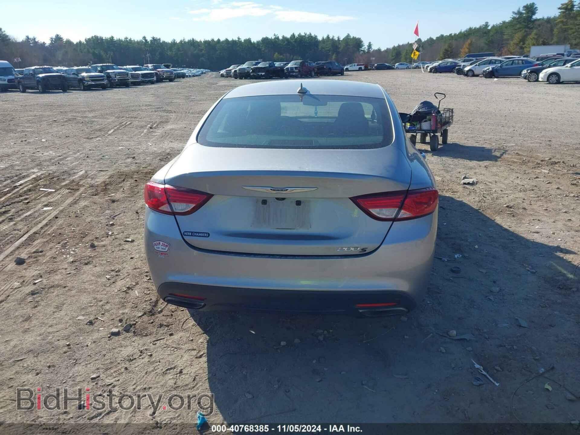 2016 CHRYSLER 200 - VIN: 1C3CCCBB7GN117659 - Фото 16