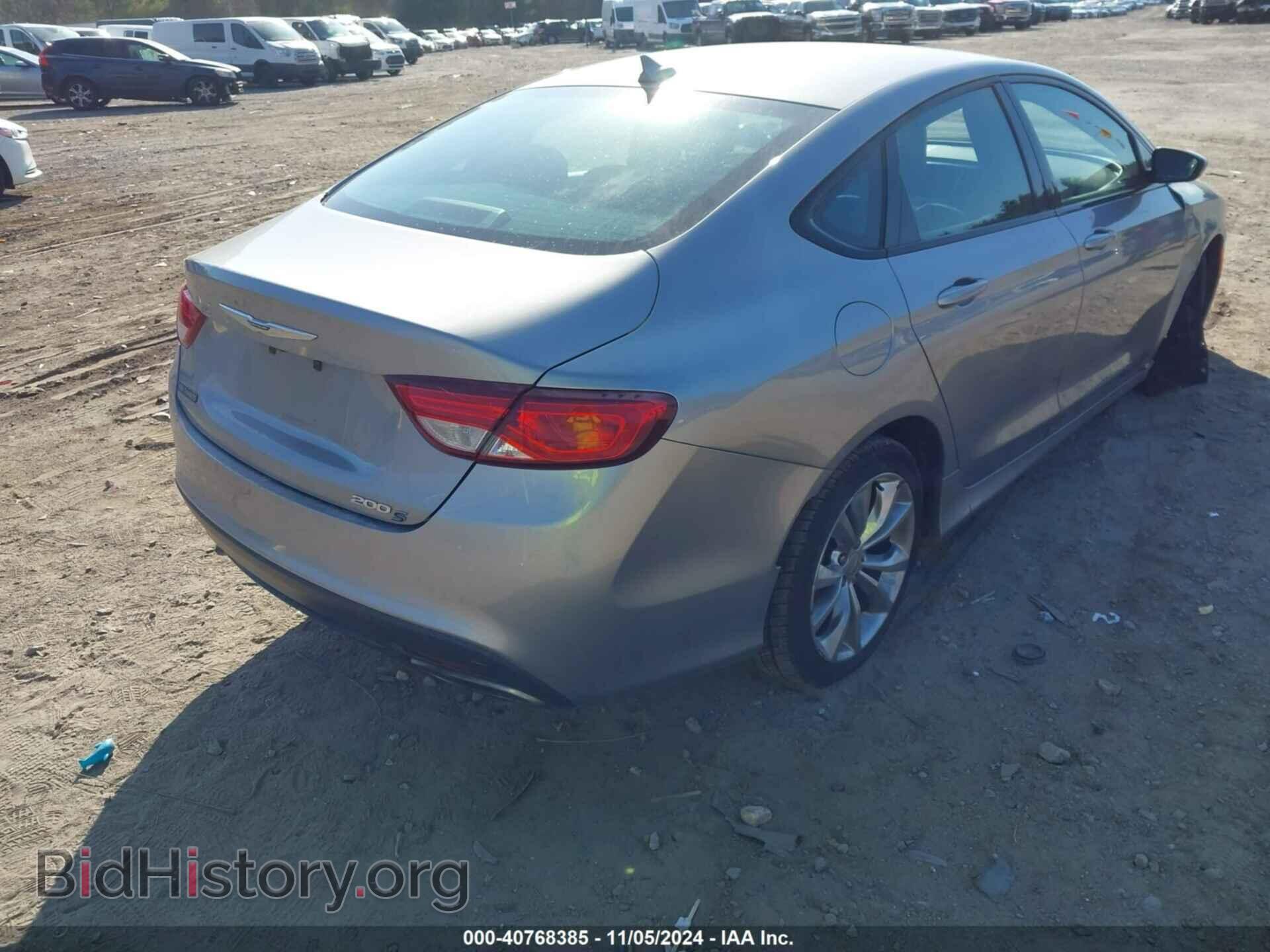 2016 CHRYSLER 200 - VIN: 1C3CCCBB7GN117659 - Фото 4