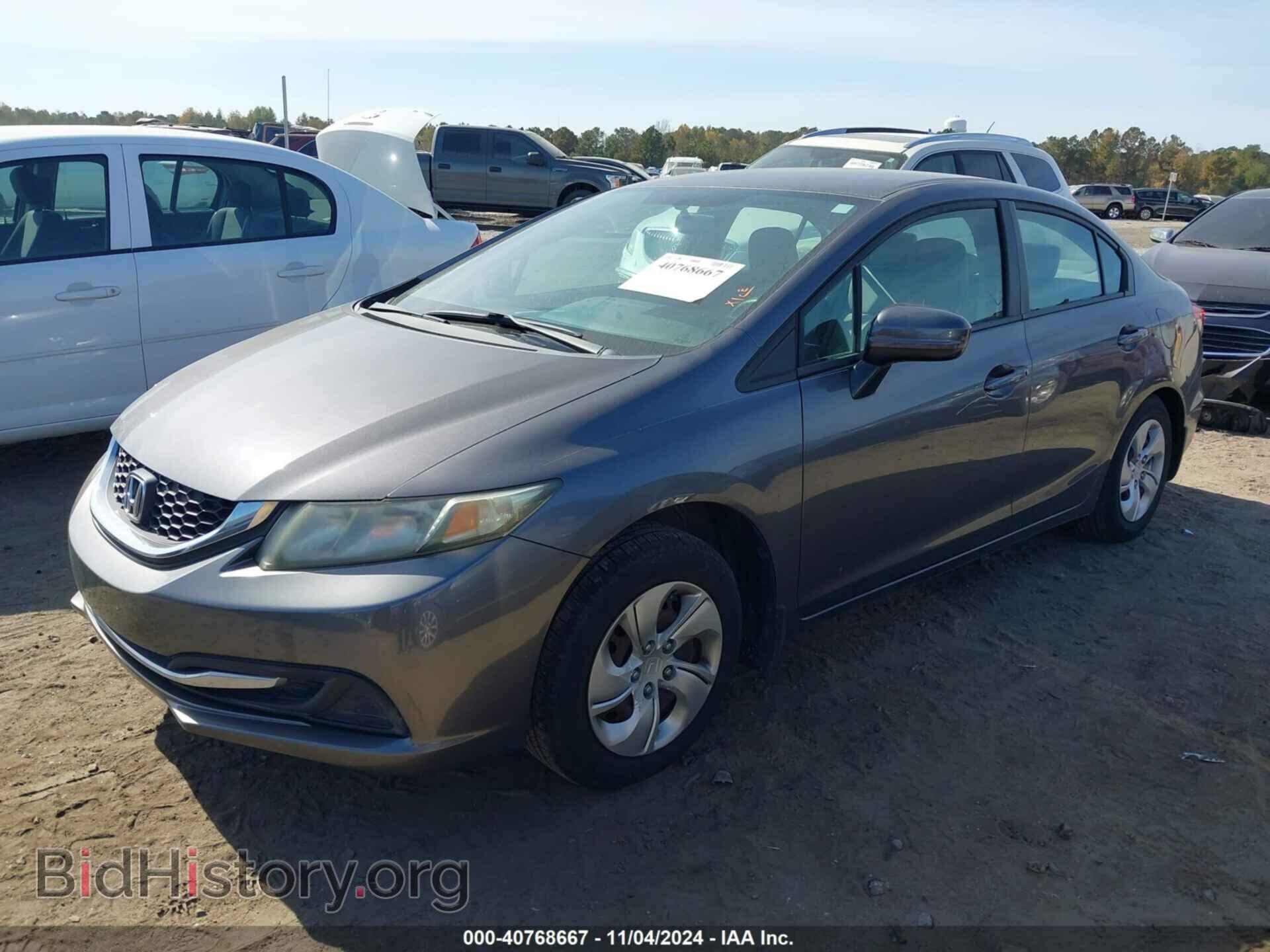 2014 HONDA CIVIC - VIN: 19XFB2E58EE081641 - Фото 2